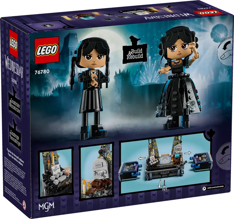 LEGO Wednesday Wednesday Addams Figure (76780)