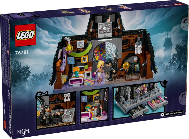 LEGO Wednesday Wednesday & Enid’s Room (76781)