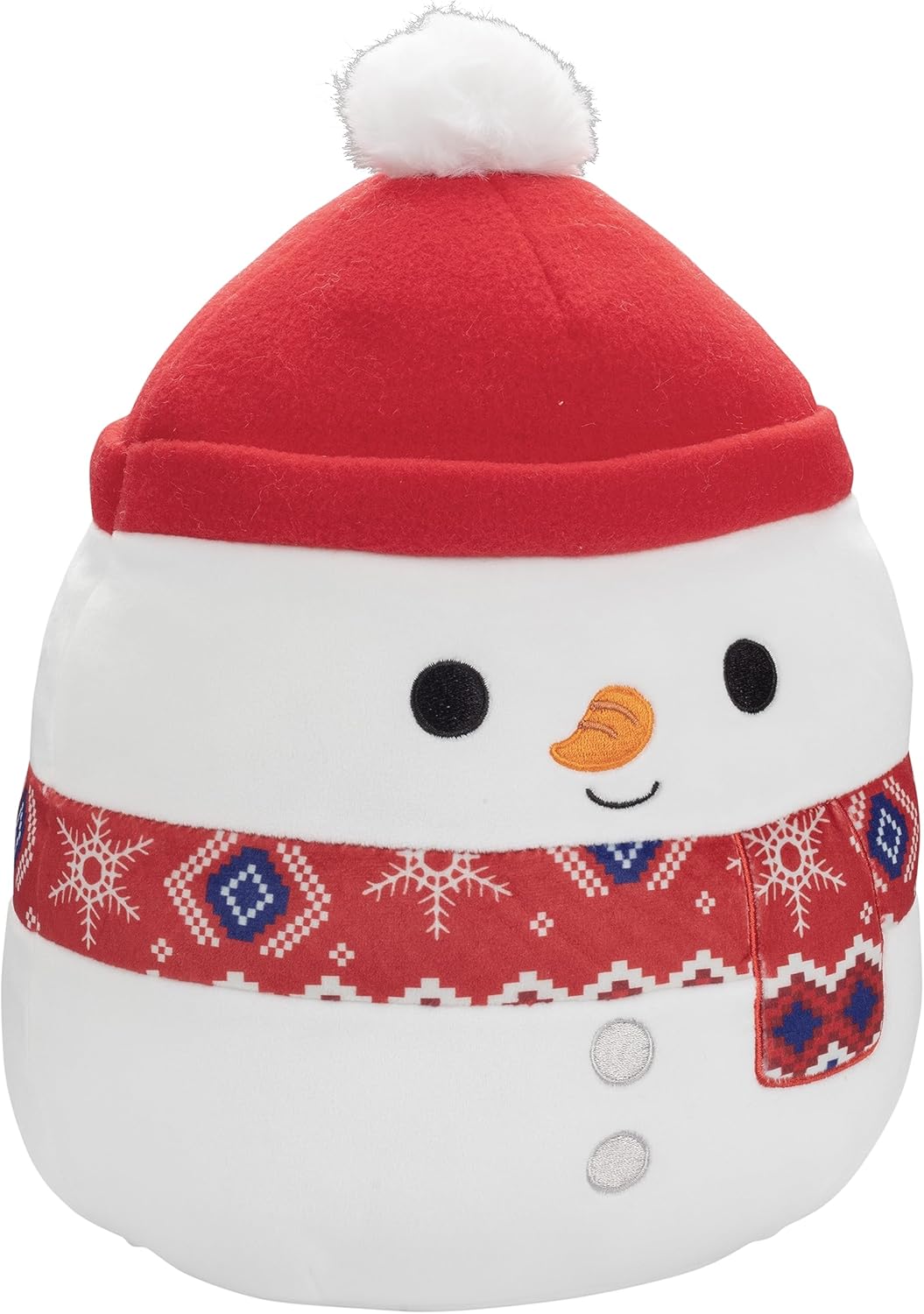 Squishmallows Christmas Manny The Snowman