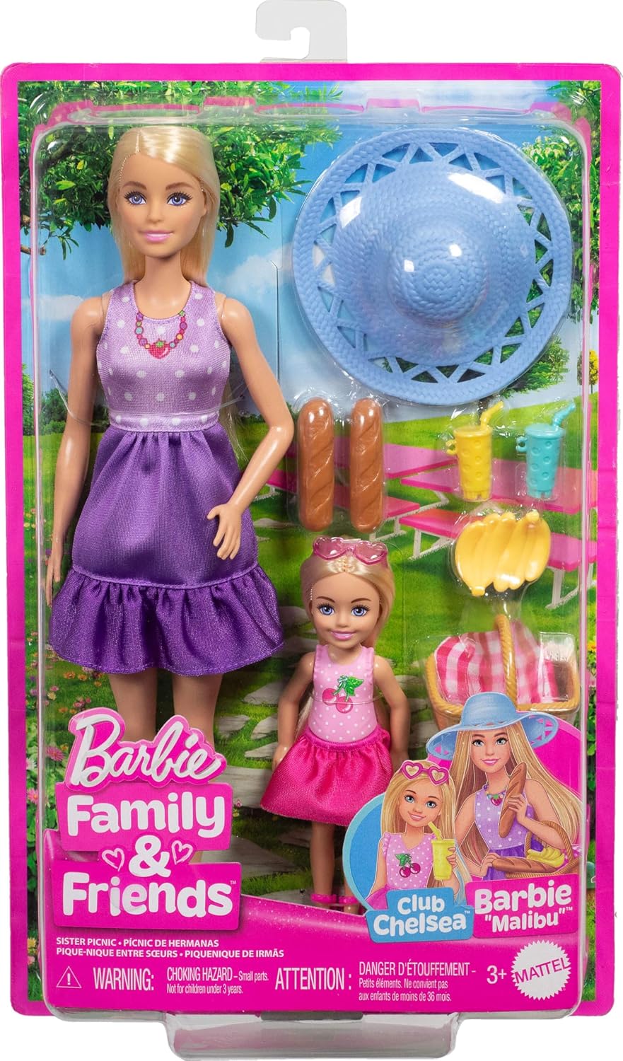 Barbie Family & Friends Picnic Playset