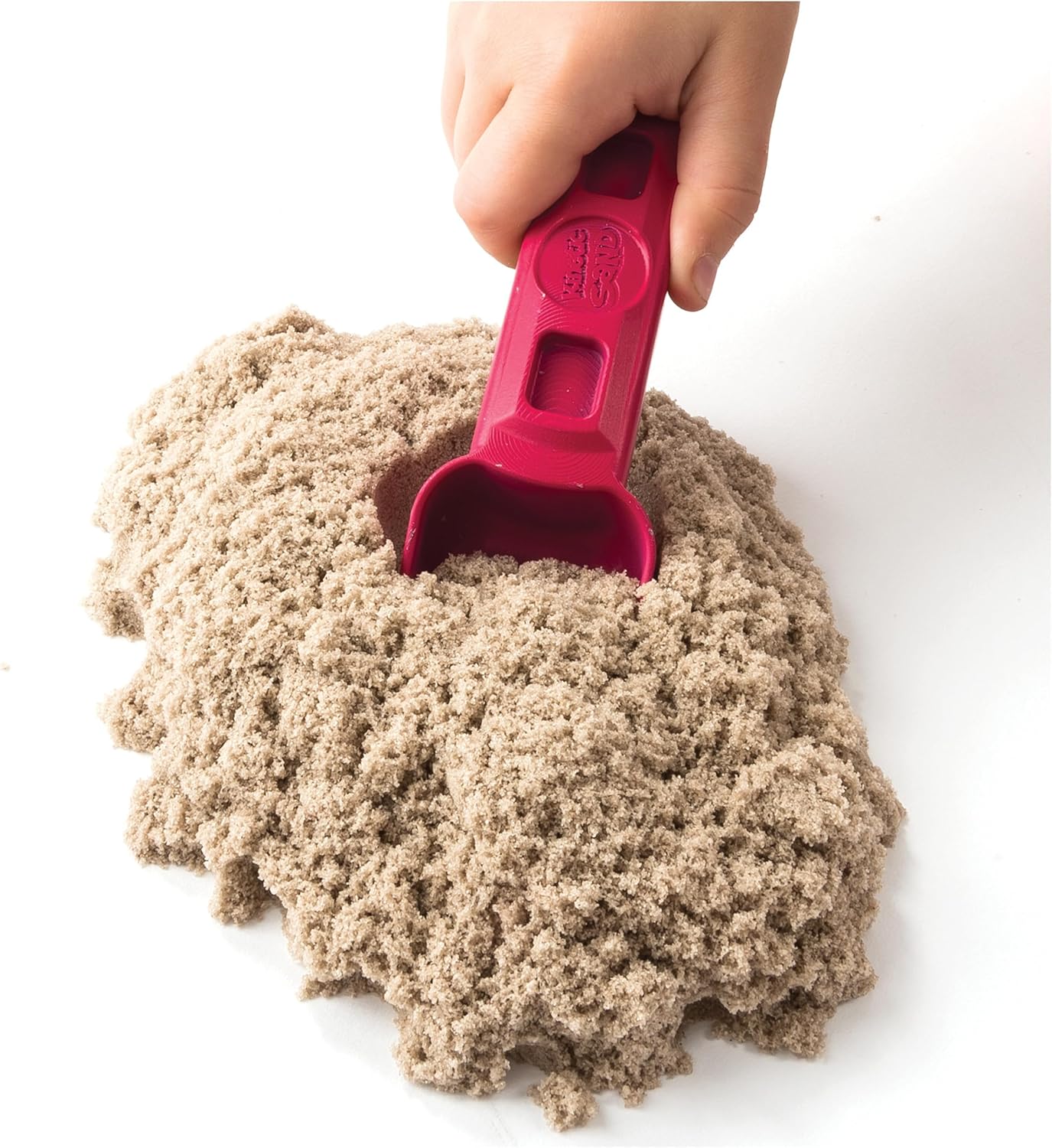 Kinetic Sand, Folding Sand Box with 907g Play Sand, 7 Molds & Tools