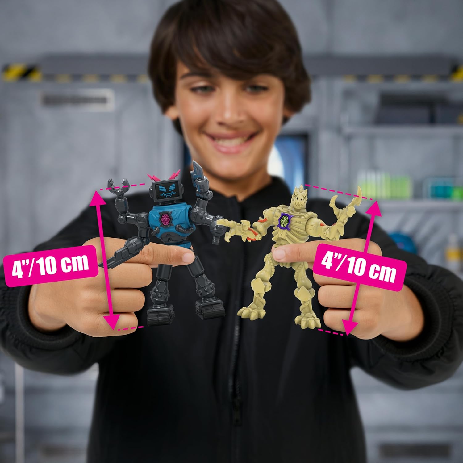 MrBeast Lab Hybrids Multi Pack – Hyper Fusion Series | Create 2 Hybrid Beasts + Parts of the Golden Panther Dragon