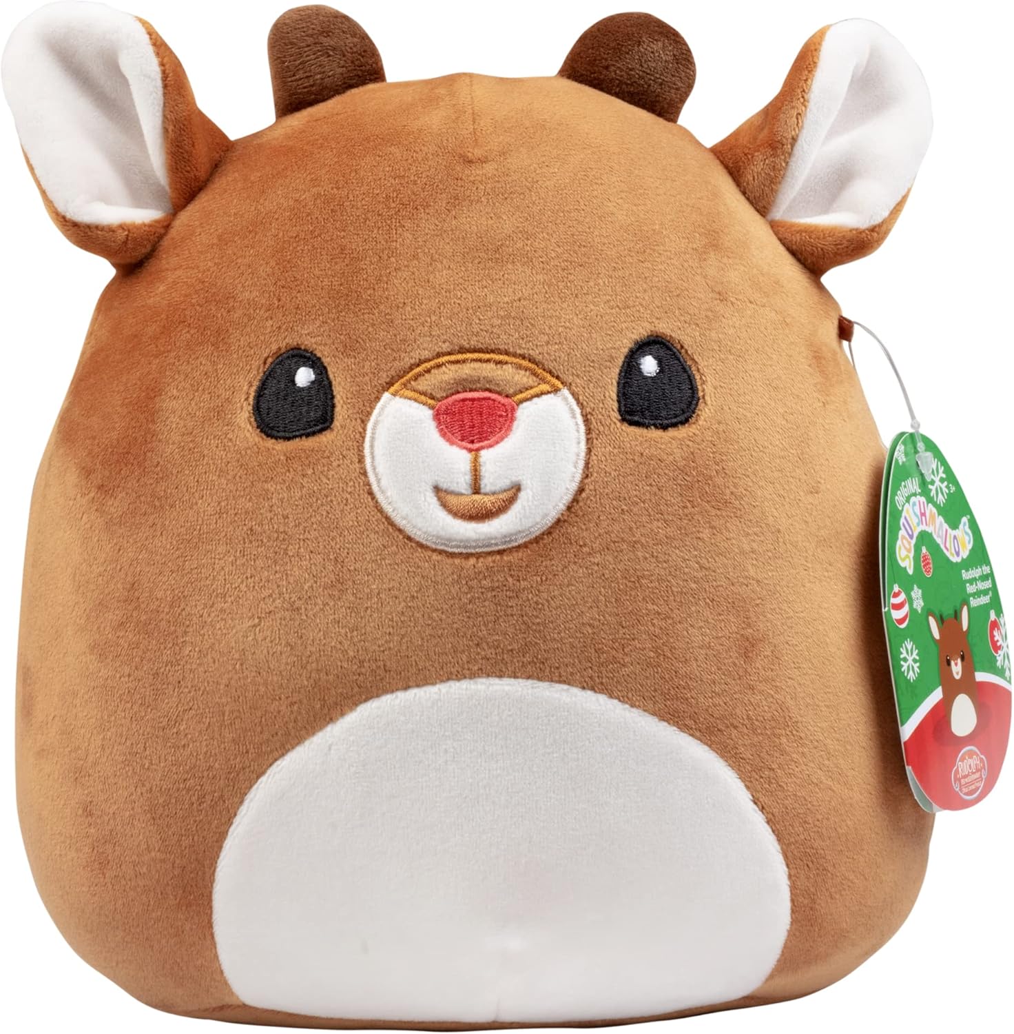 Squishmallows Original Christmas Rudolph The Red Nosed Reindeer