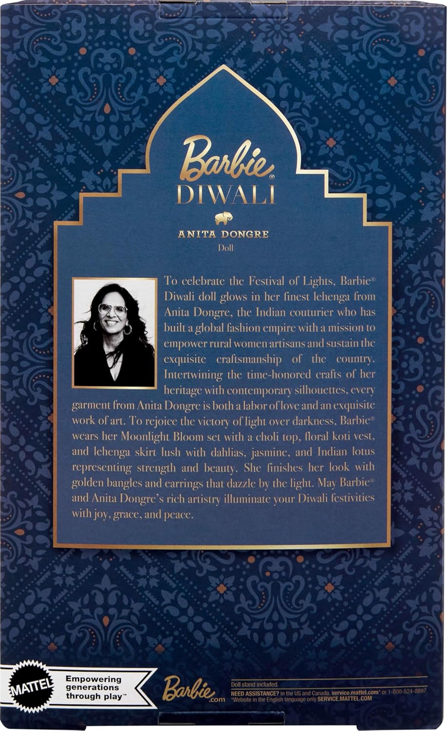 Barbie Diwali Doll by Anita Dongre