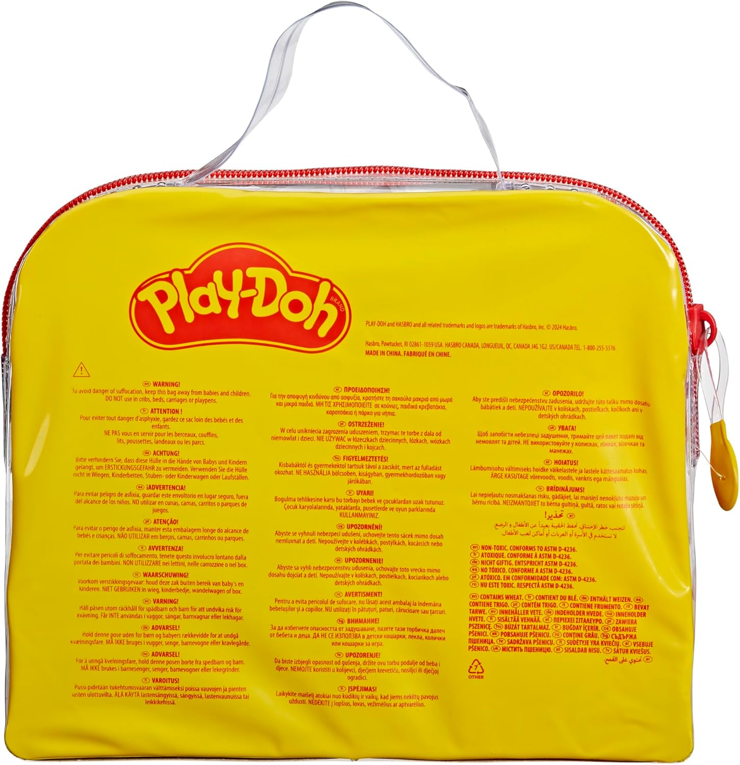 Play-Doh Starter Set 9-Piece Kit with Storage Tote & 4 Cans | Arts & Crafts for Kids Ages 3+