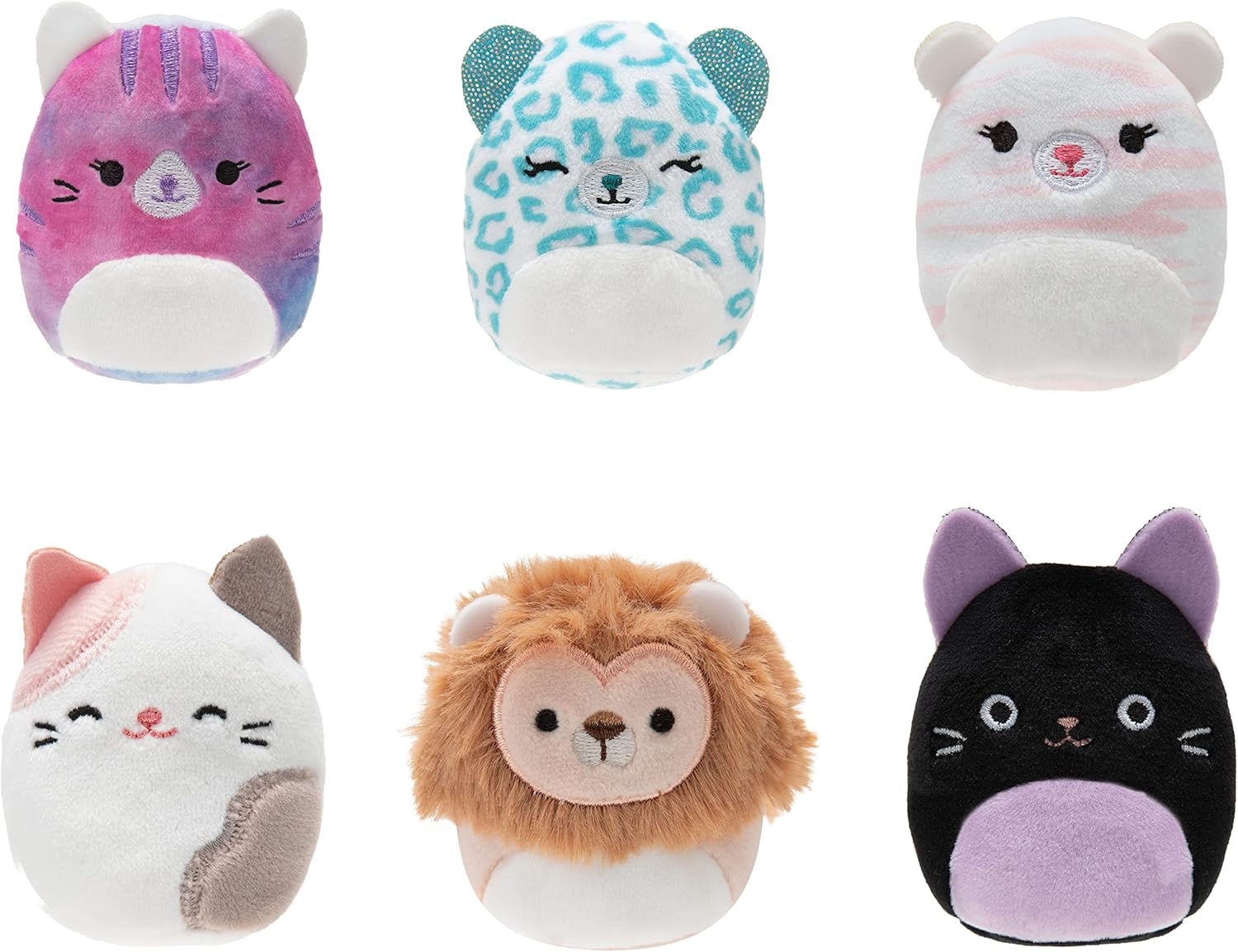 Squishmallows Micromallows Purr-FECT Squad Plush - Including Eloise, Karina, Ramon, Pooja, and Toni