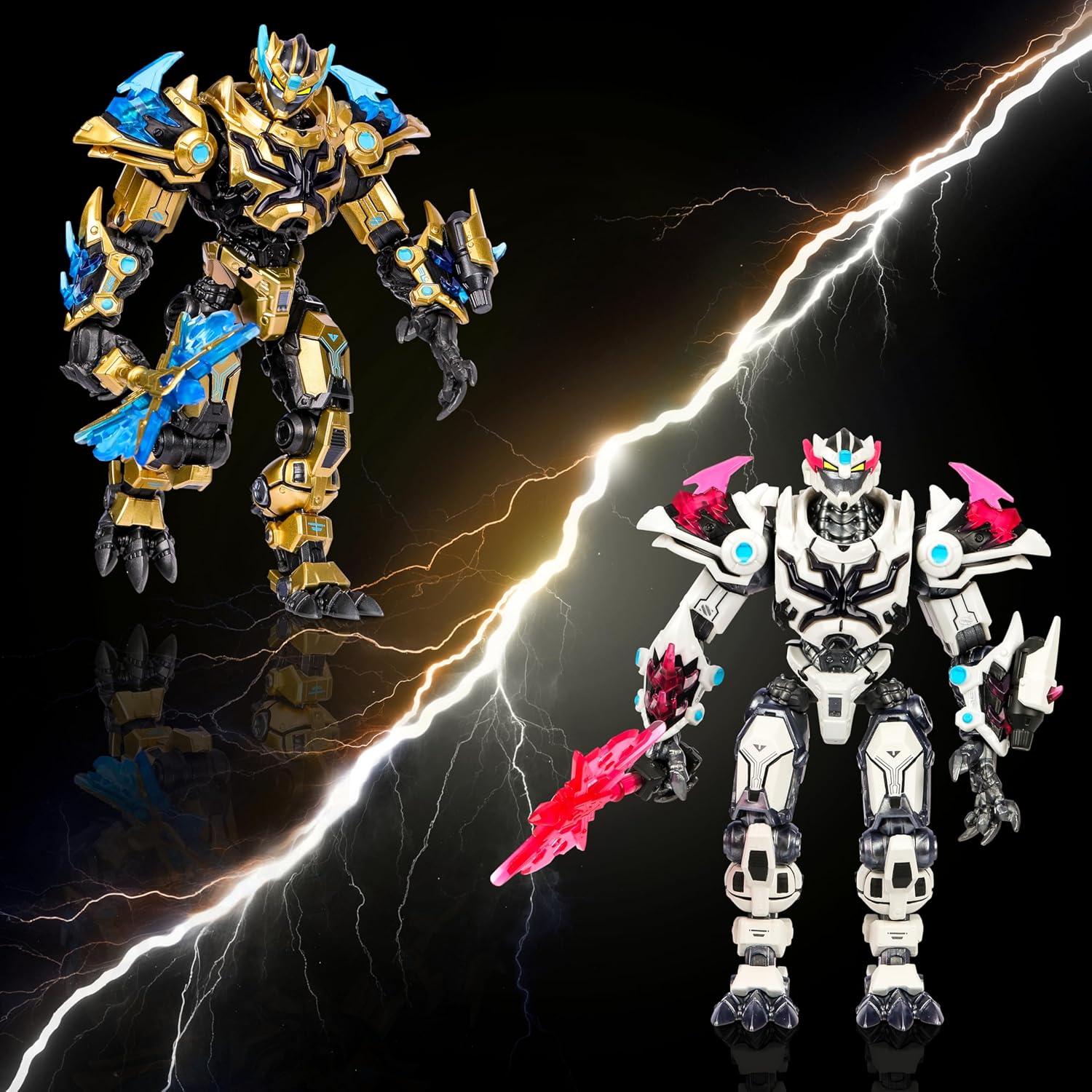 MrBeast Lab – Platinum Series Tiger Battle Titan Collector Figure