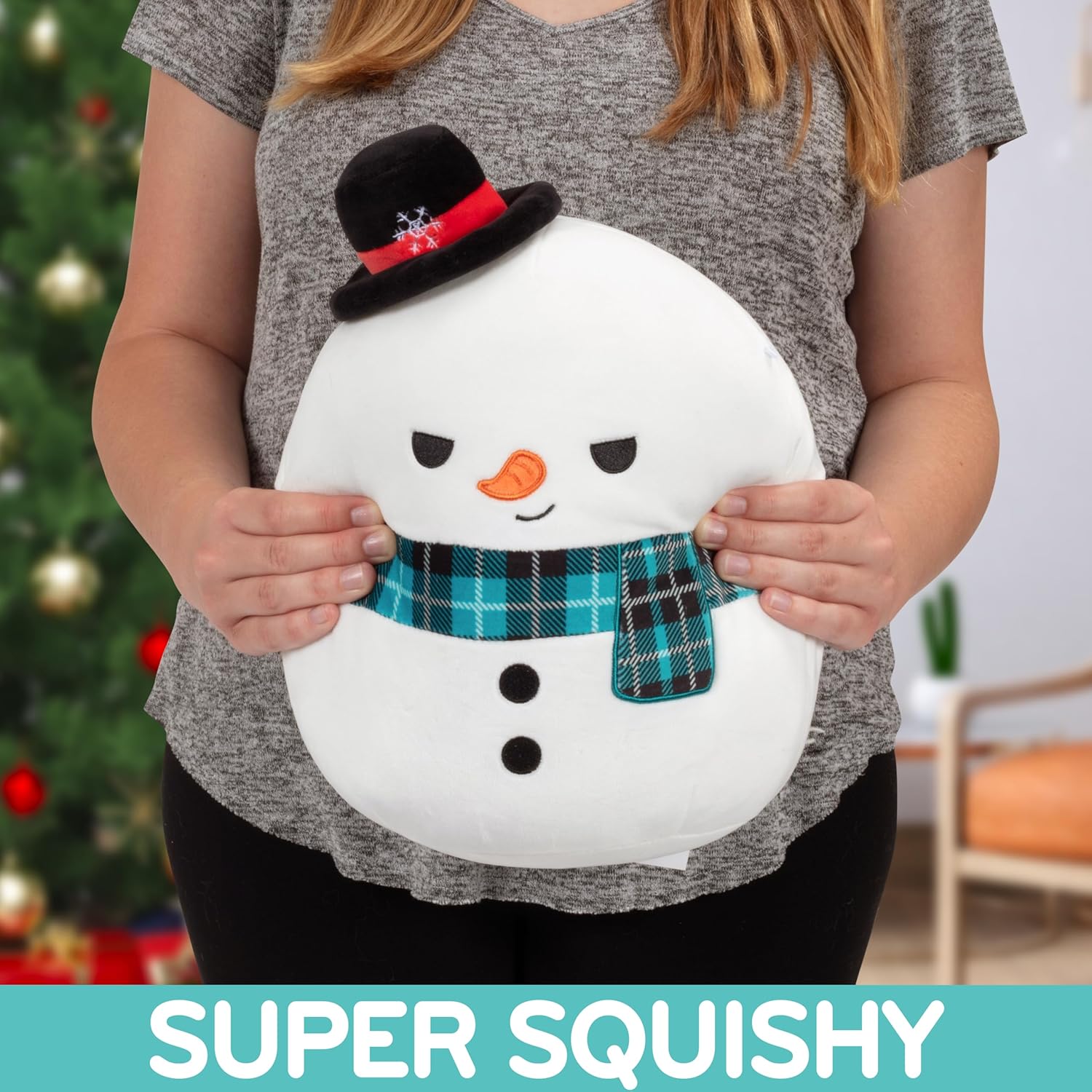 Squishmallows Christmas Ignacio The Snowman