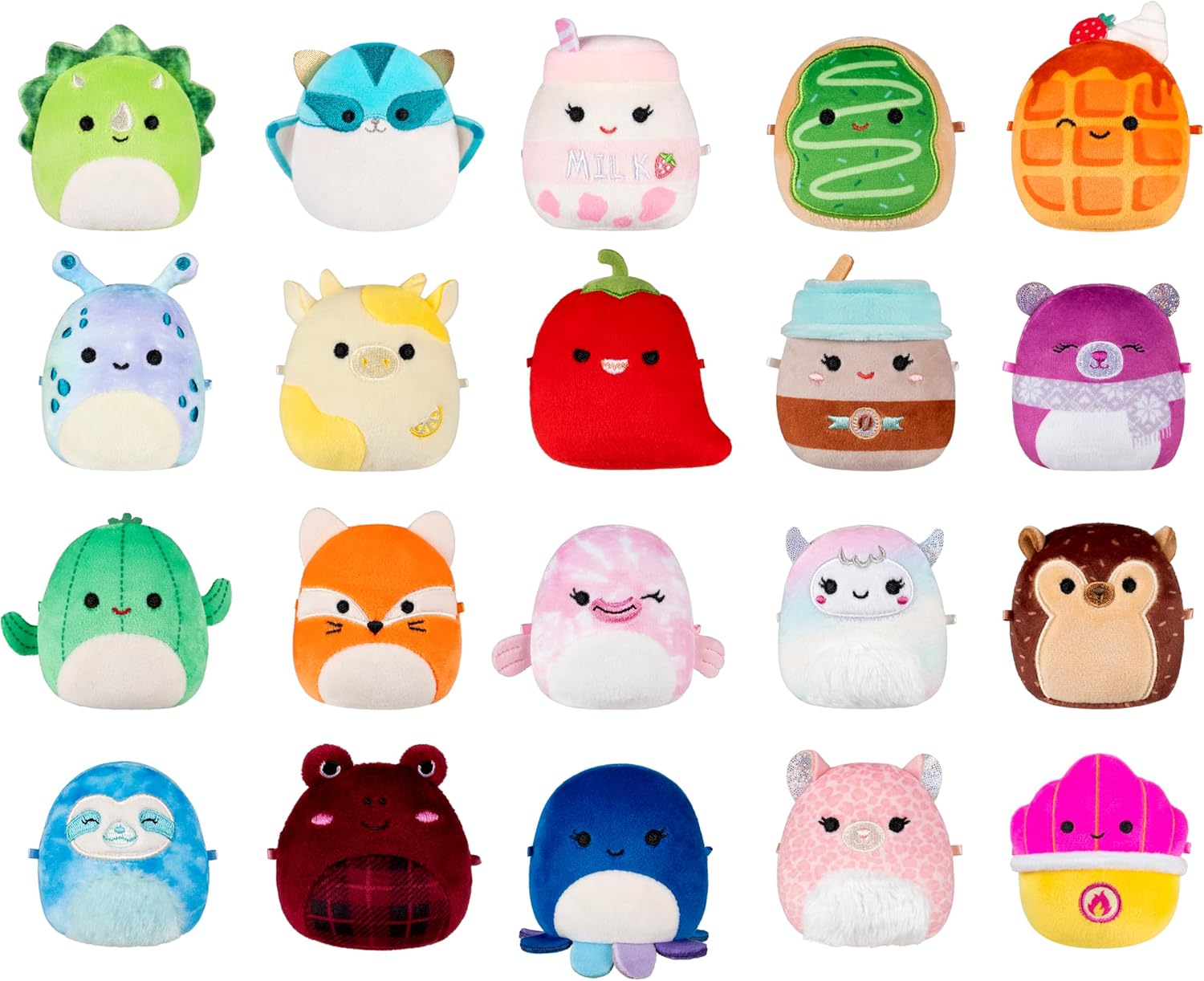 Squishmallows Micromallows Plush 20-Pack
