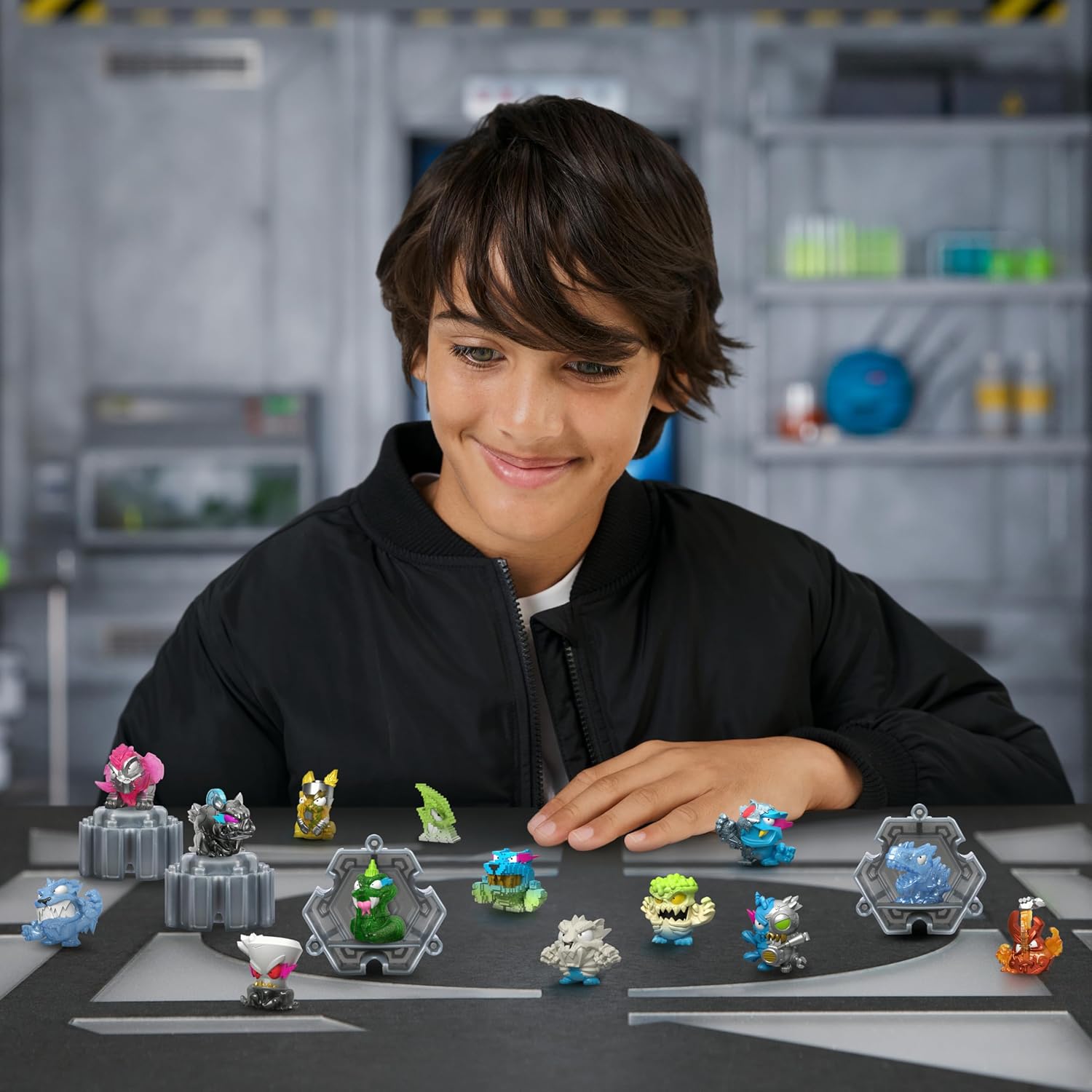 MrBeast Lab Swarms Series 3 – Hyper Fusion Series 14-Pack: Septic Snow Globe Edition | Mix, Fuse & Unleash the Ultimate Chaos!