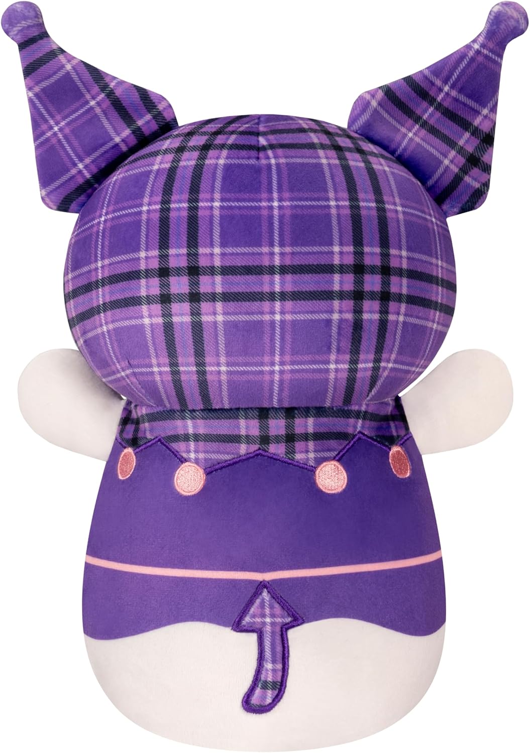 Squishmallows Hello Kitty and Friends Plaid Kuromi HugMees