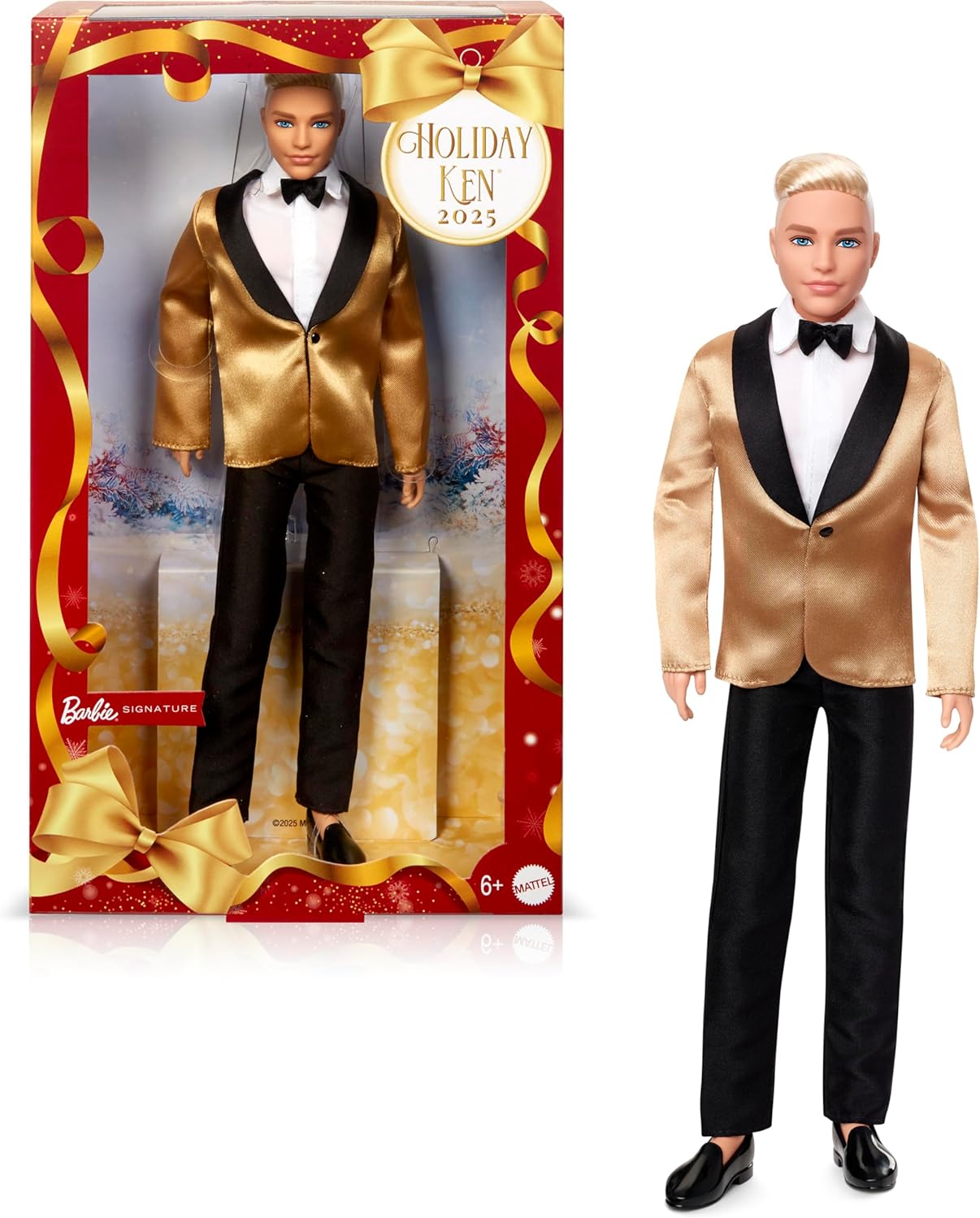 Barbie Signature 2025 Holiday Ken Collectible Doll