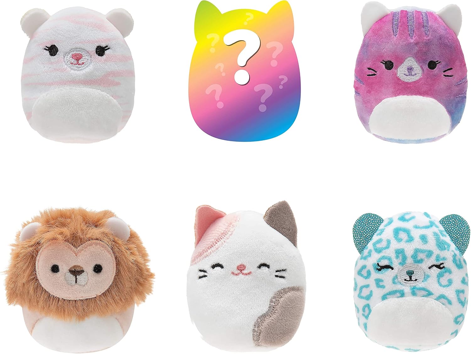 Squishmallows Micromallows Purr-FECT Squad Plush - Including Eloise, Karina, Ramon, Pooja, and Toni