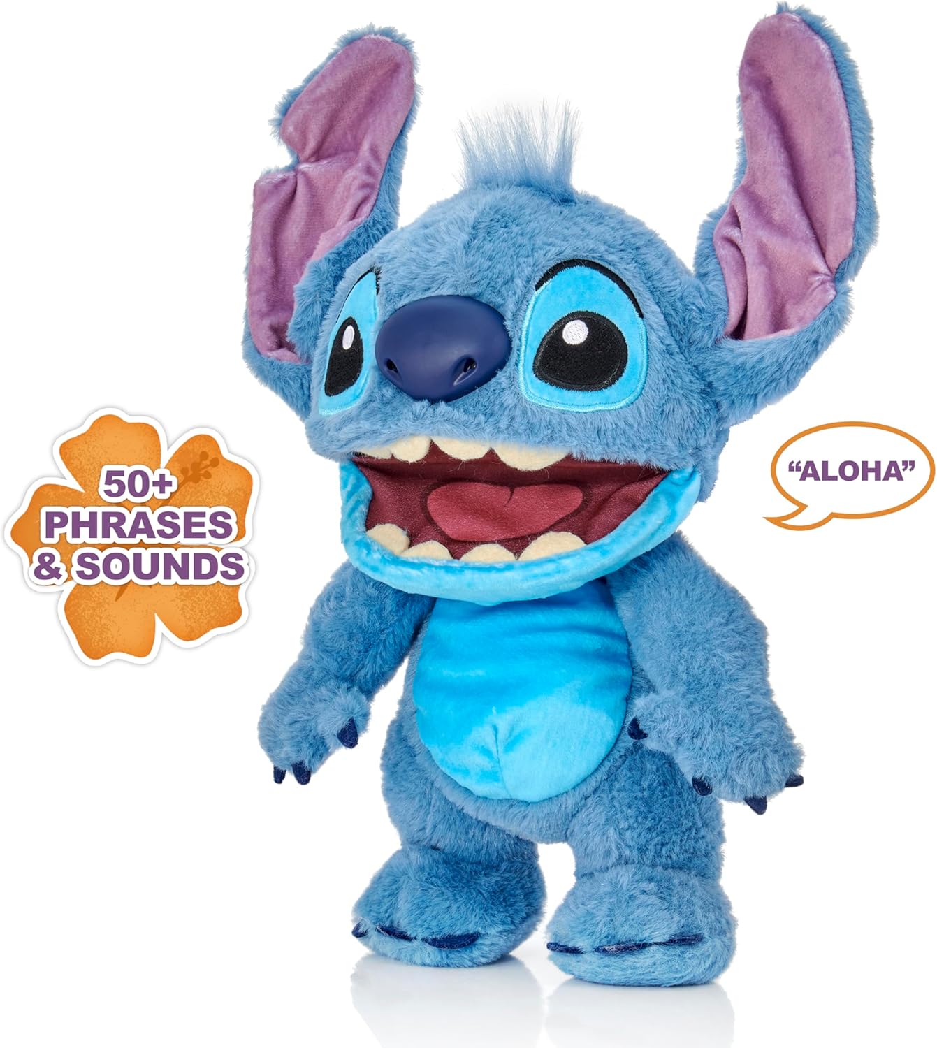 Disney Chatty Stitch Deluxe Puppetronic NEW