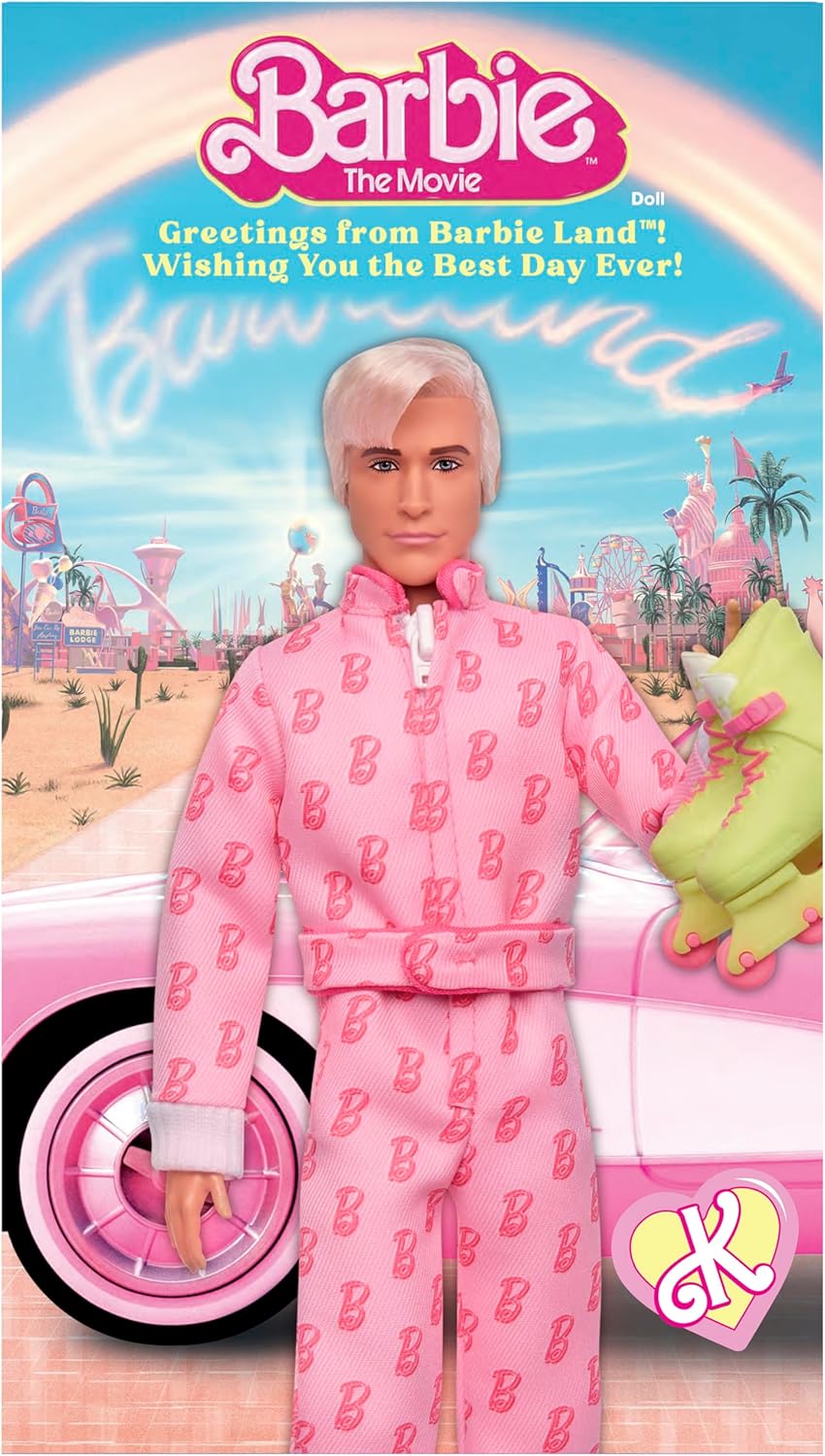 Barbie The Movie Ken Doll Inspired by Ryan Gosling’s