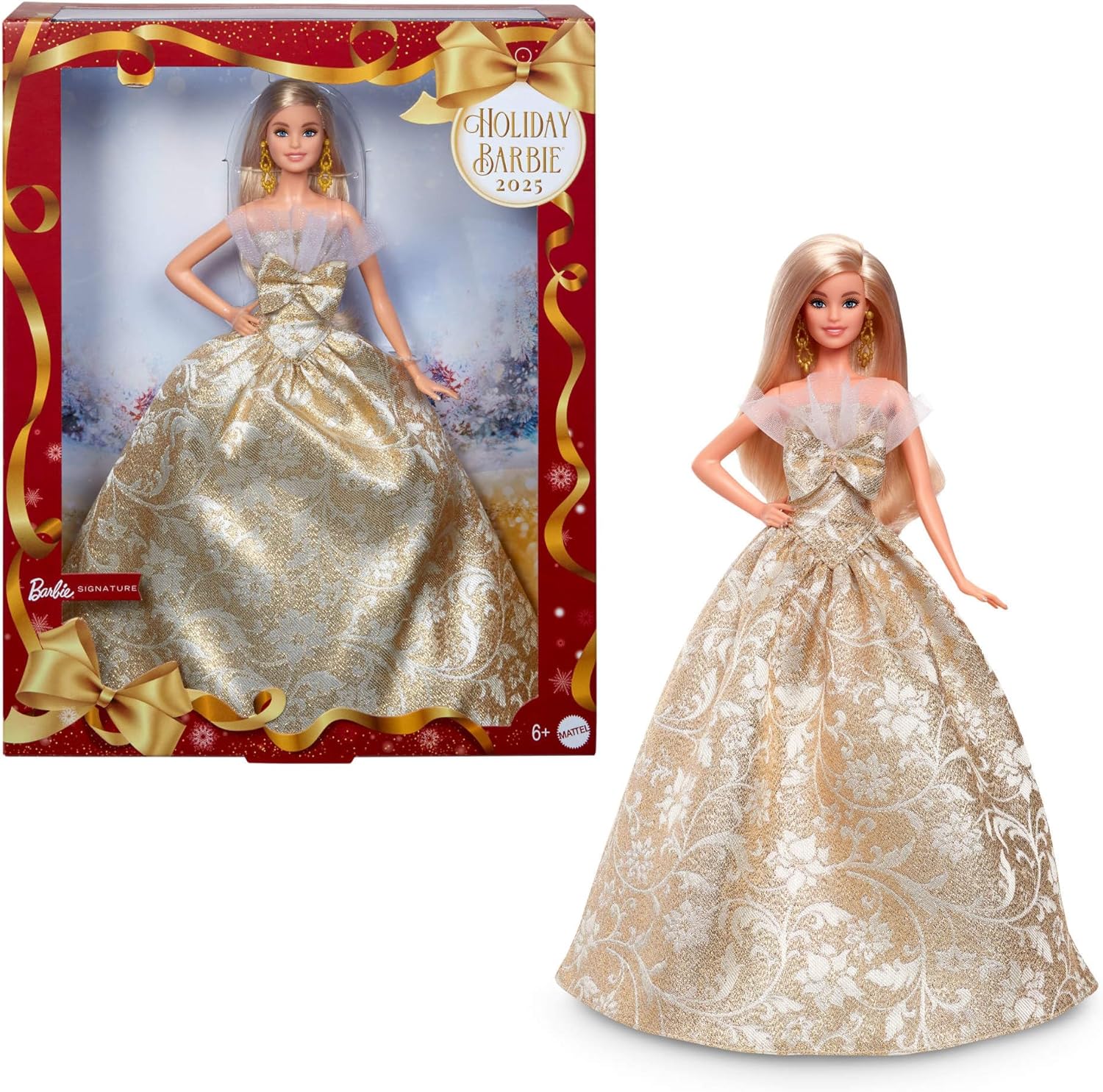 Barbie Signature 2025 Holiday Doll