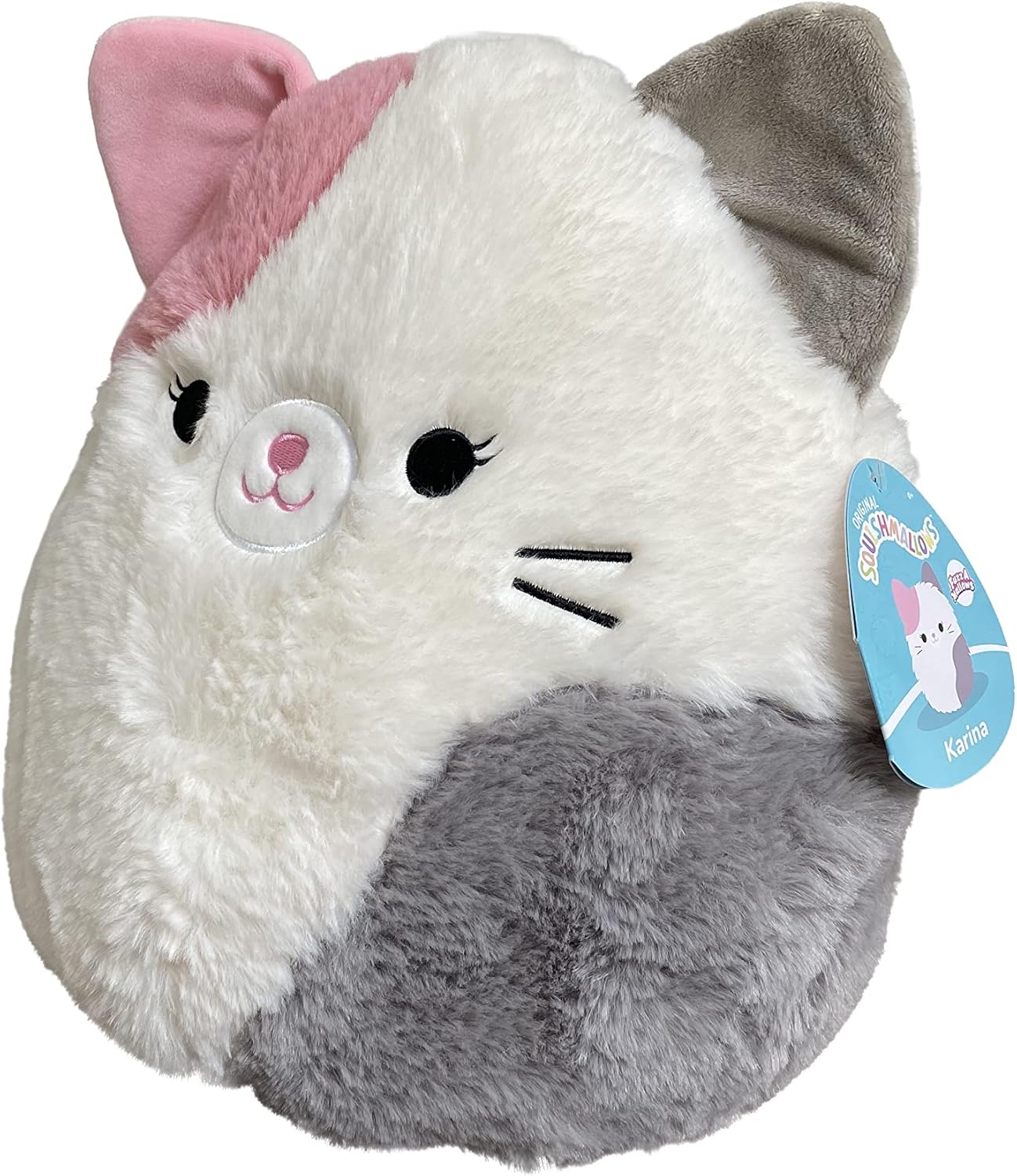 Squishmallows Fuzz-A-Mallows Karina The Fuzzy Cat
