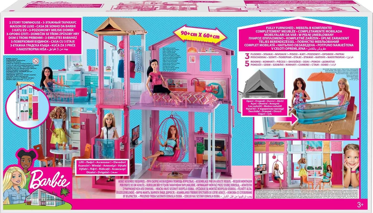 Barbie - 3-Story Townhouse