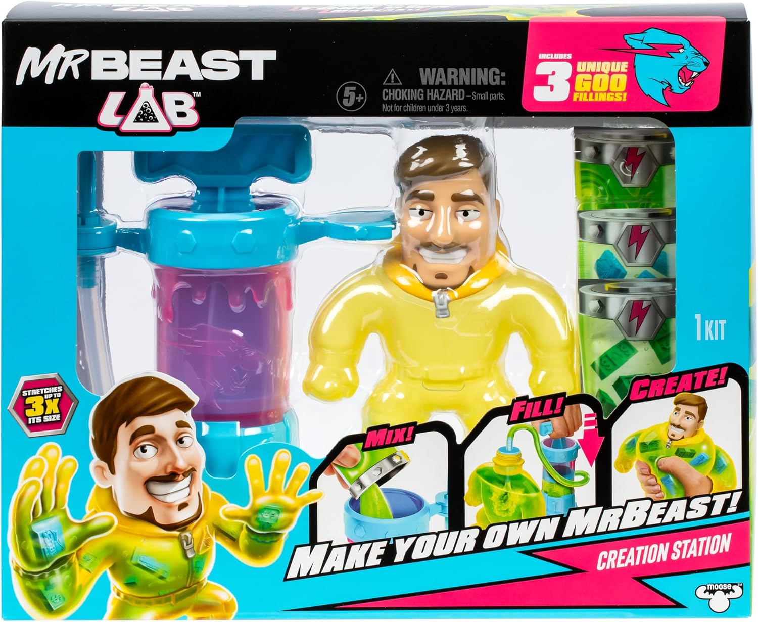 MrBeast Lab – Creation Station MrBeast Action Figure