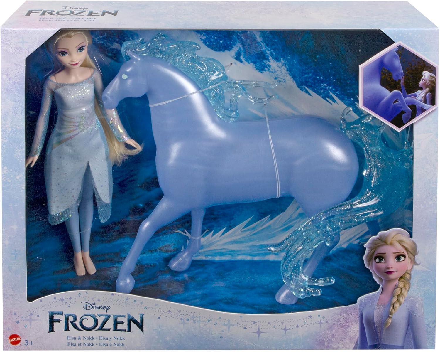 Disney Frozen 2 Elsa & Water Nokk Set | Inspired by Disney’s Frozen 2 | Ages 3+