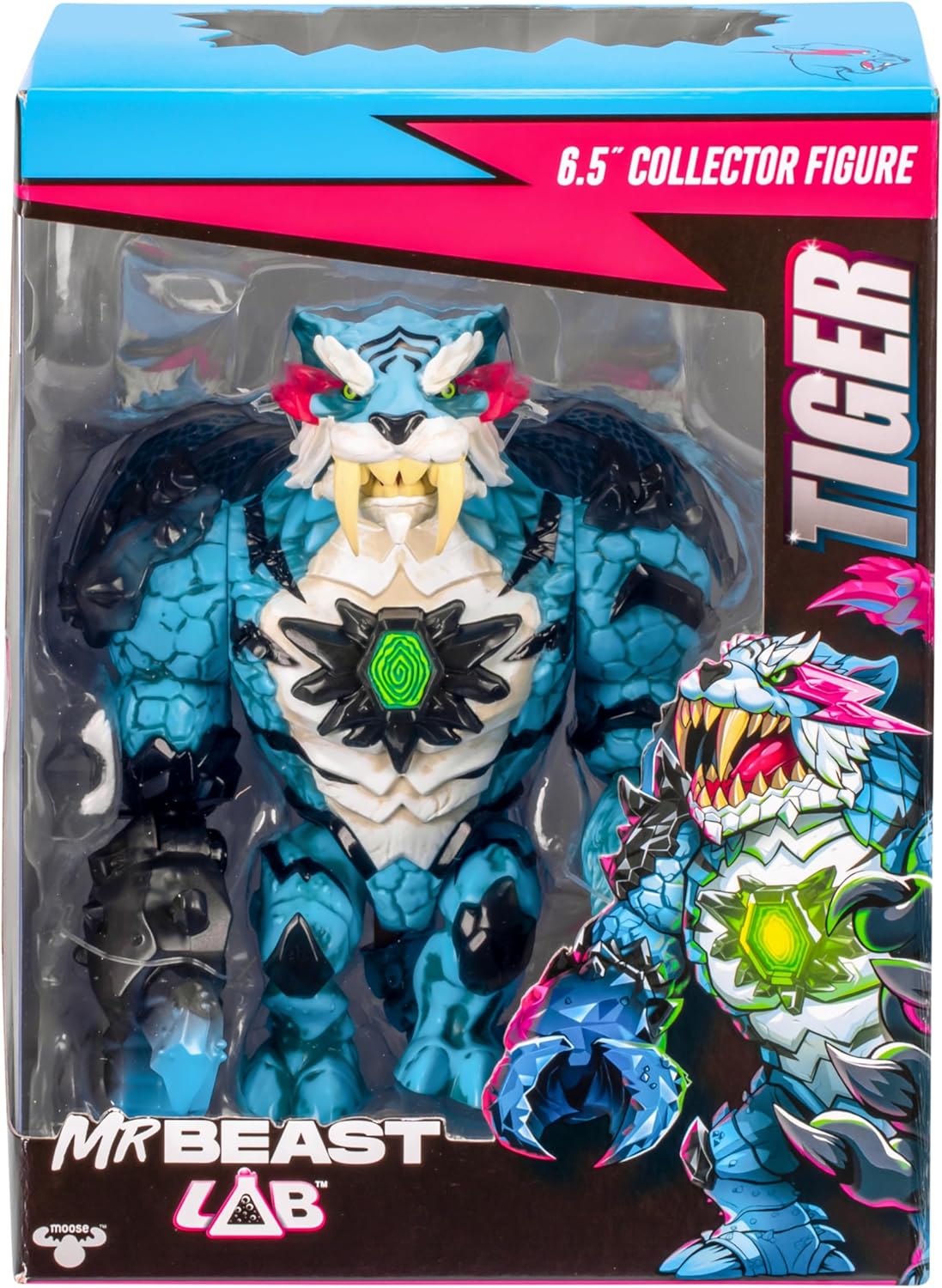 MrBeast Lab – Apex Beast Tiger Collector Figure