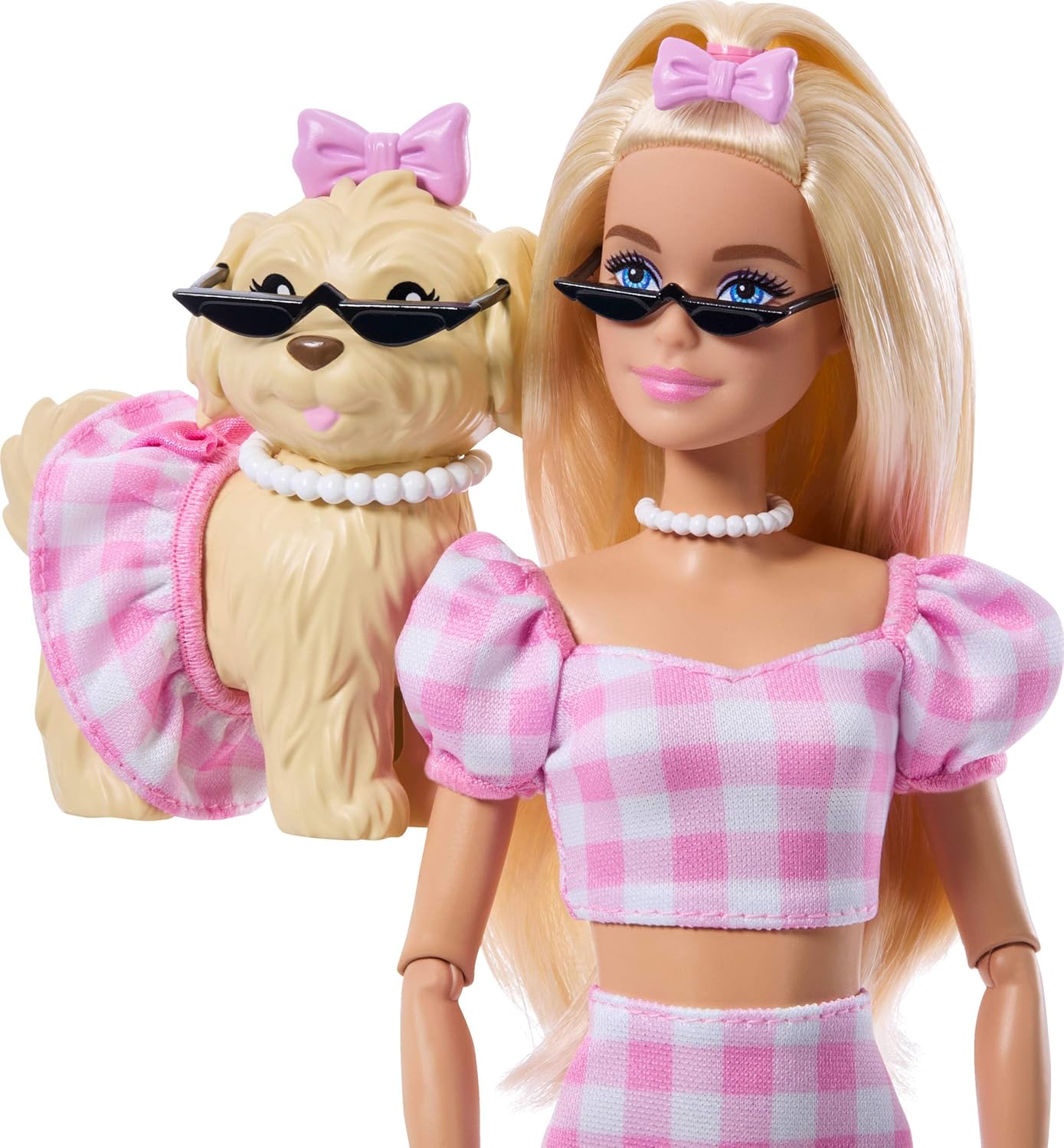 Barbie Twinning Looks Doll with Pet Dog set