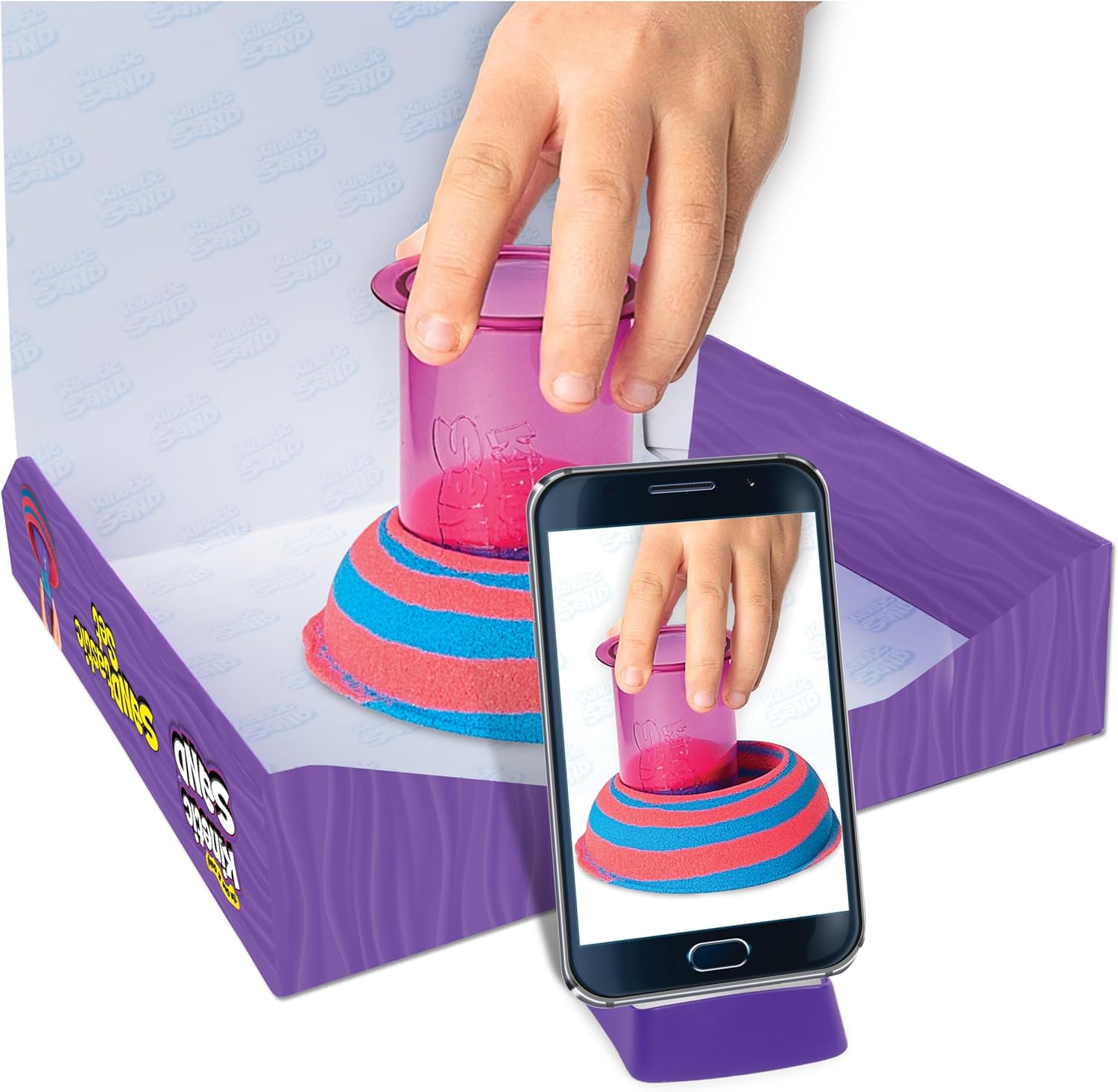 Kinetic Sand, Sandisfying Set with 907g of Sand and 10 Tools