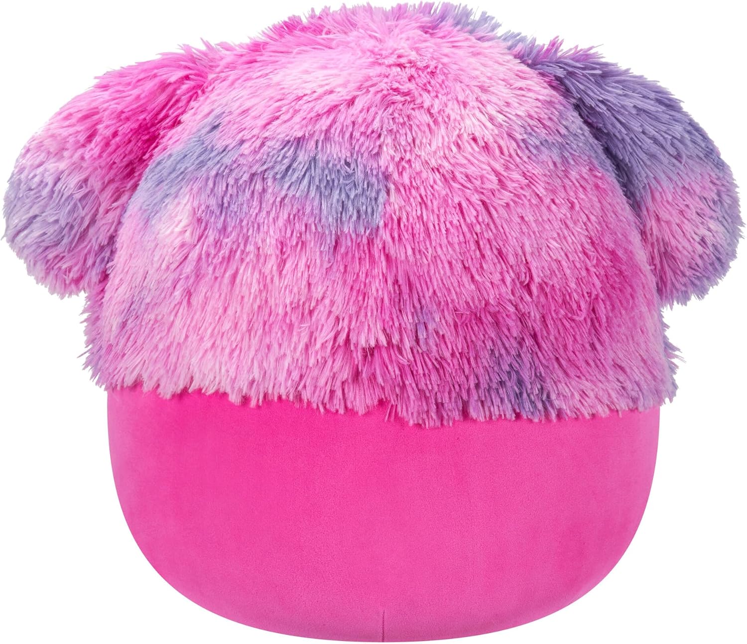 Squishmallows Fuzz-A-Mallows Woxie  the Magenta Bigfoot Plush