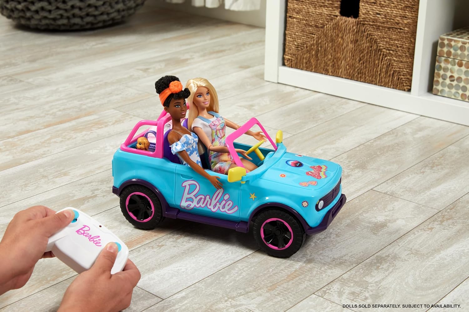 Hot Wheels Barbie RC SUV | Remote-Control Pink Vehicle for Barbie Dolls | Ages 3+