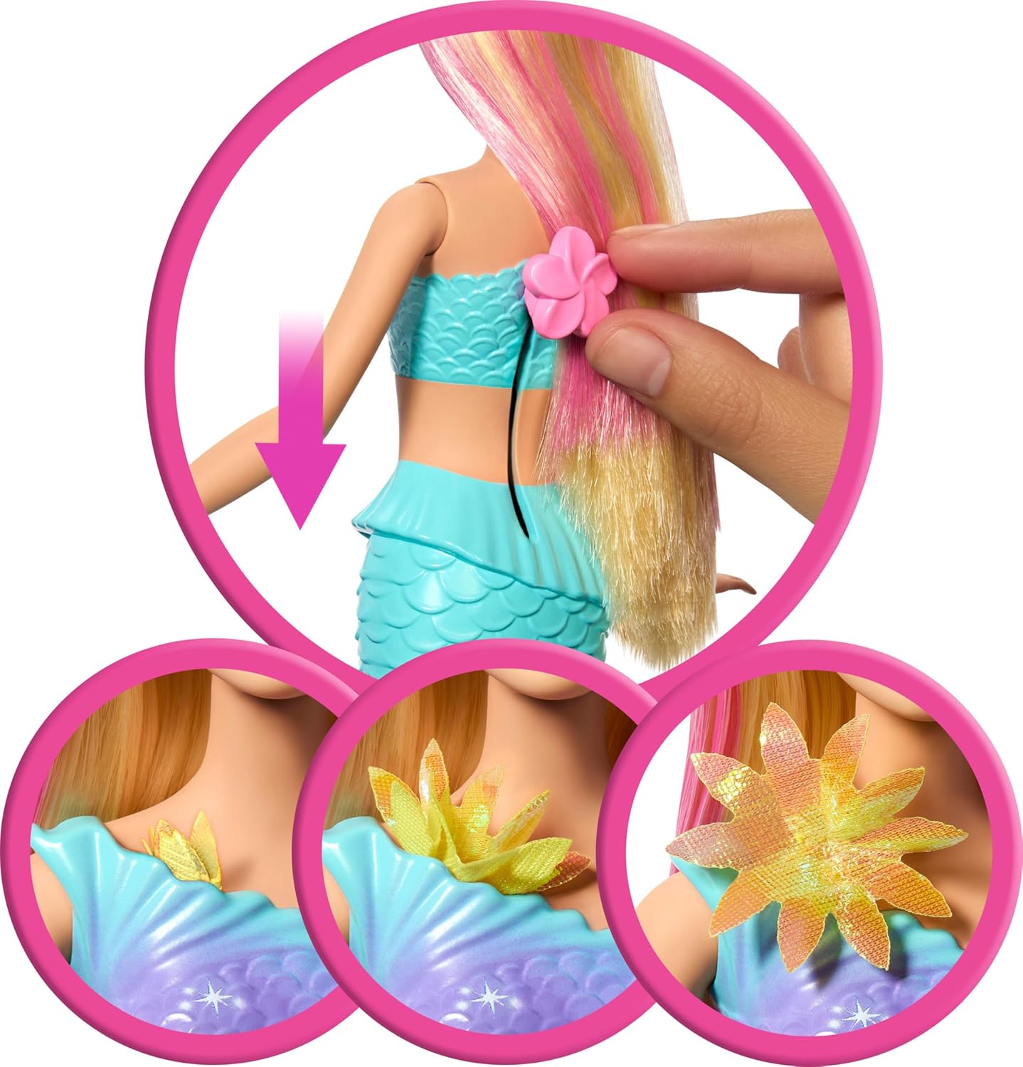 Barbie Flower Magic Mermaid