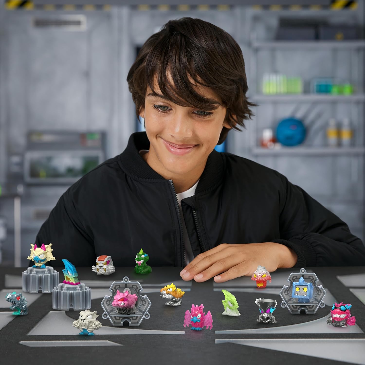 MrBeast Lab Swarms Series 3 – Hyper Fusion Series 14-Pack: Biting Hot Sauce Edition | Mix, Fuse & Ignite the Experiment!