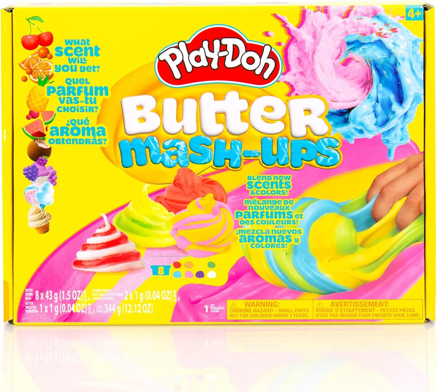 Play-Doh Duftbutter-Mash-Ups | 8er-Pack Duftstoff-Set | Sinnesspielset für Kinder im Alter von 8–12 Jahren
