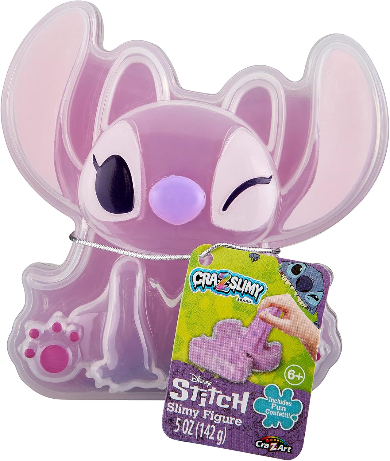 Disney Angel Stitch Premium Pre-Made Slime Official Disney Sensory Toy for Kids Ages 6+