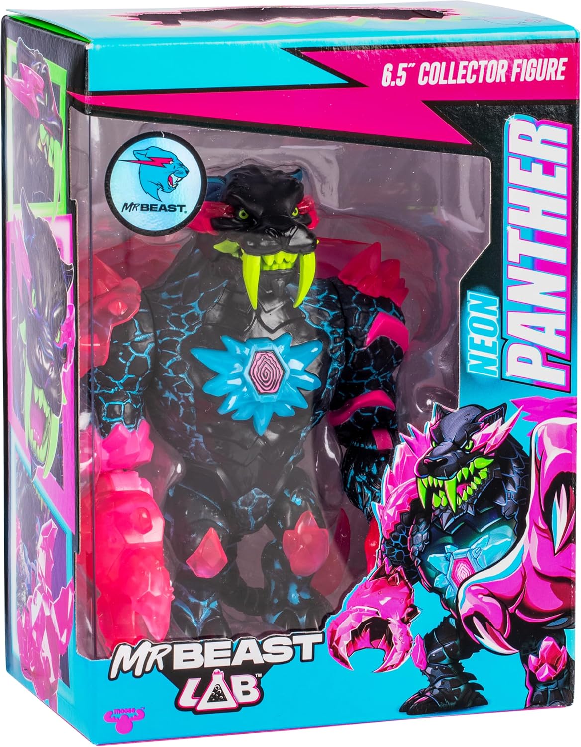 MrBeast Lab – Apex Beast Neon Panther Collector Figure
