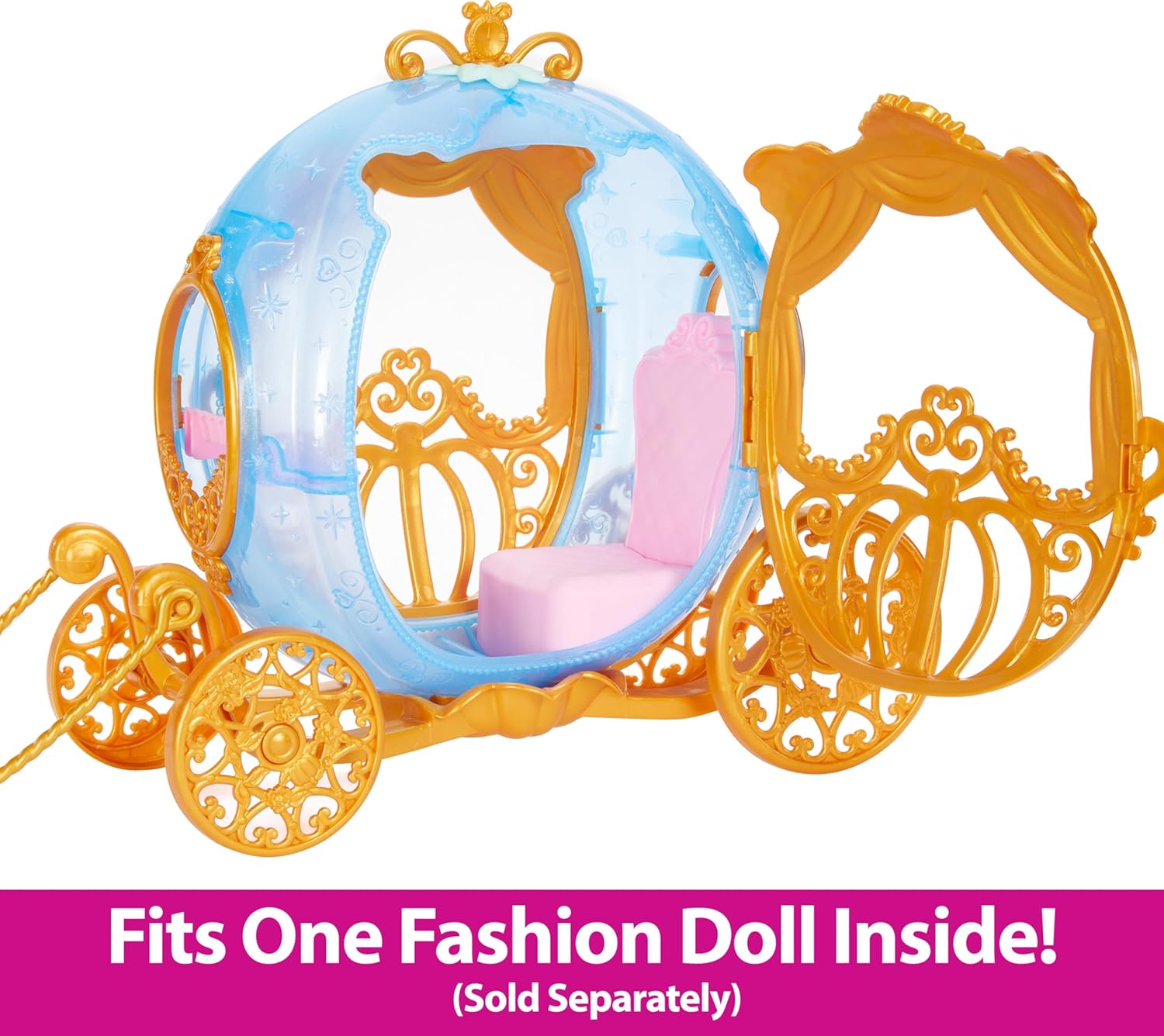 Disney Princess Cinderella Carriage & Horse Set | Inspired by Disney’s Cinderella | Ages 3+