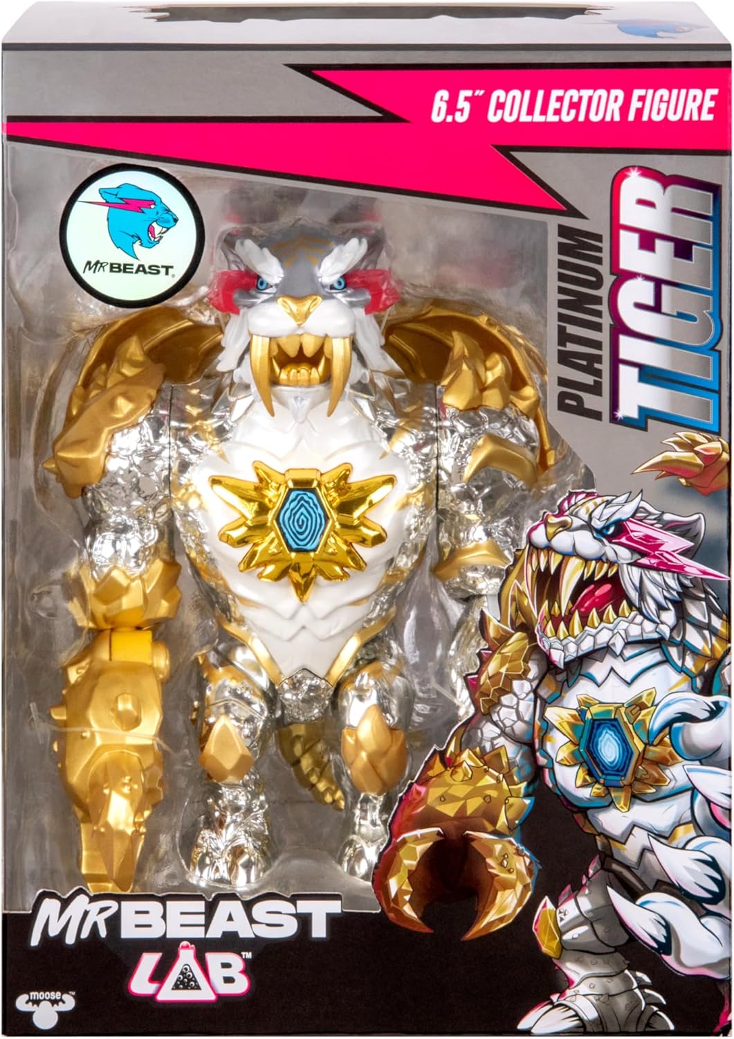 MrBeast Lab – Apex Beast Tiger Collector Figure