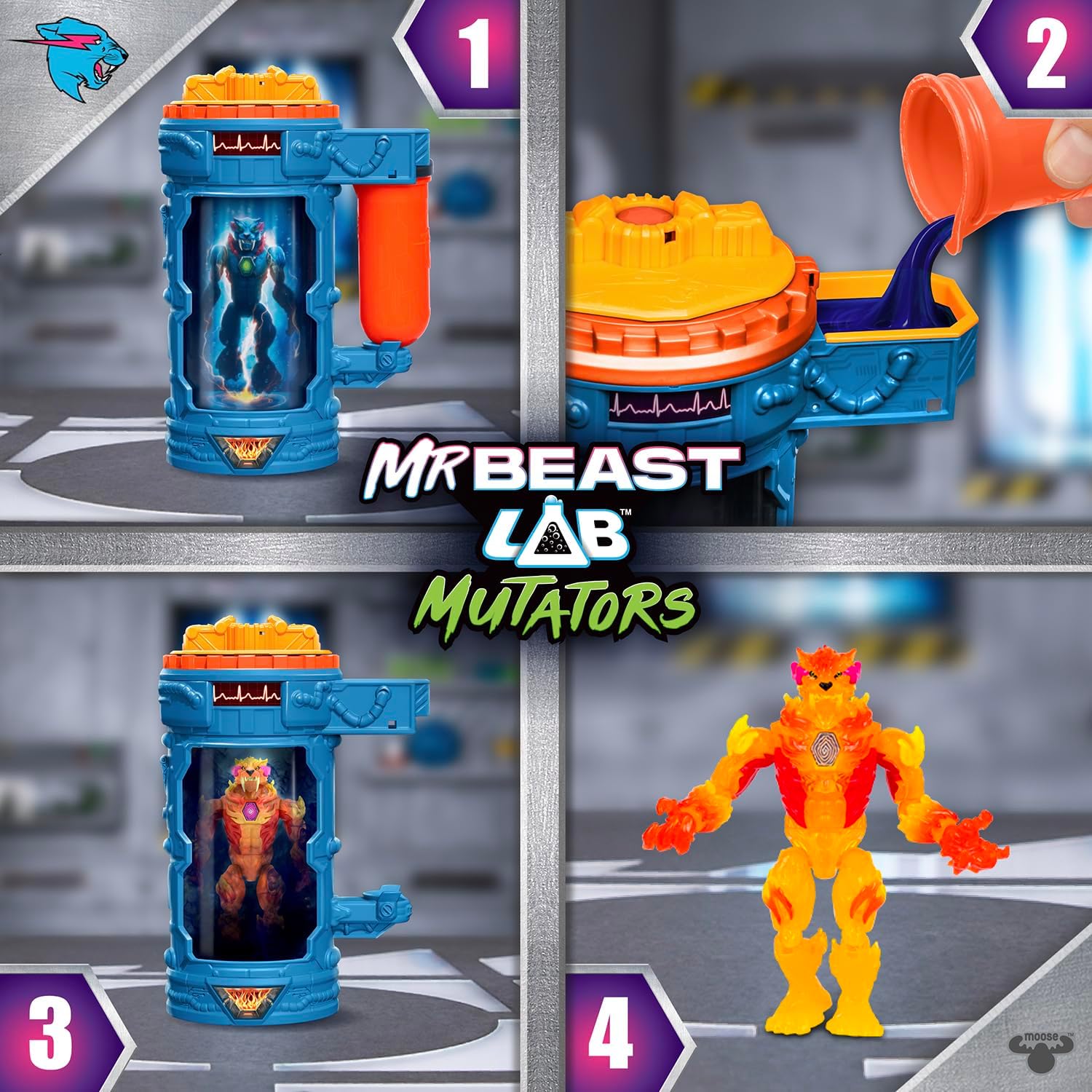 MrBeast Lab Hyper Fusion Mutators – Fire Panther