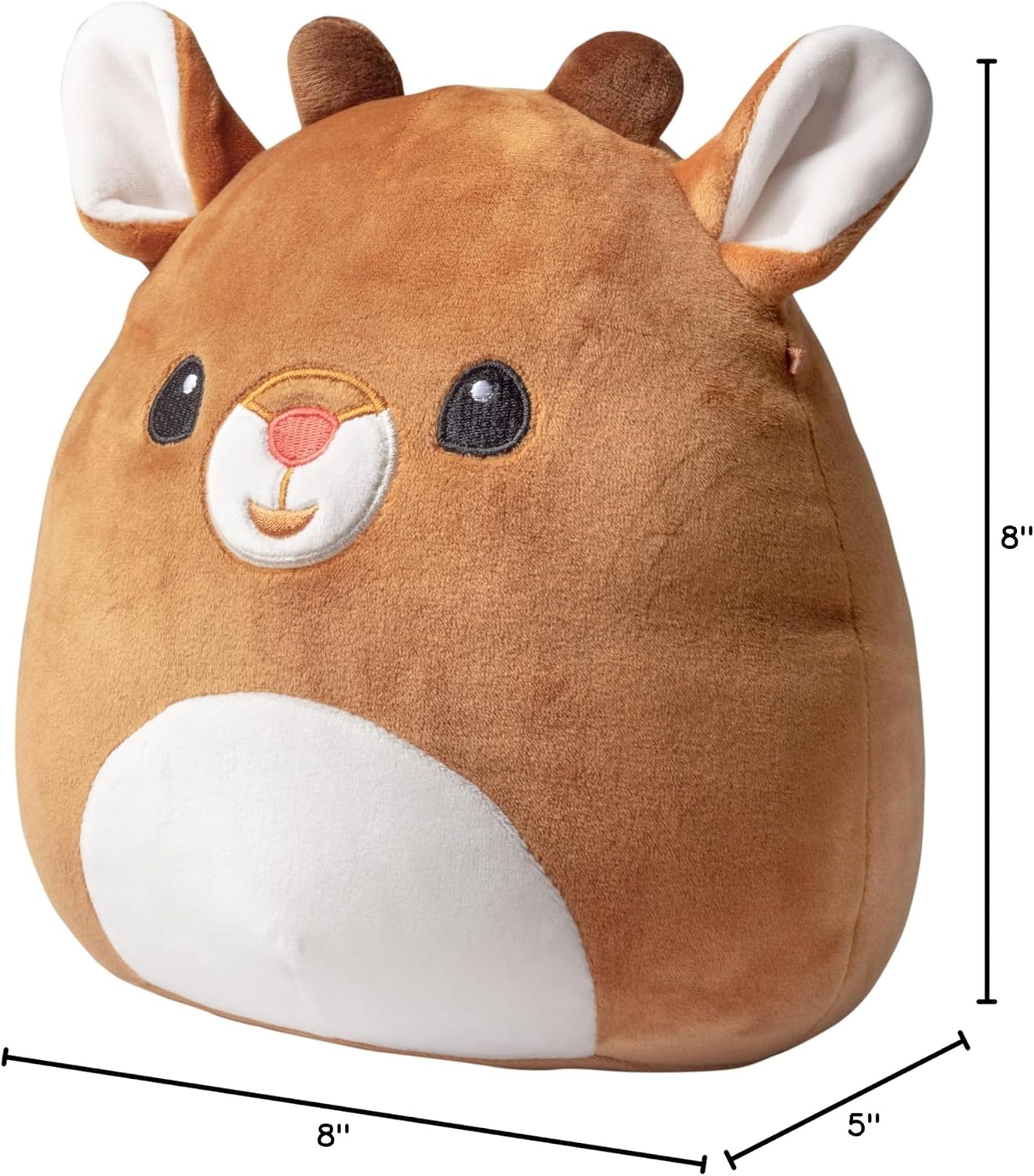 Squishmallows Original Christmas Rudolph The Red Nosed Reindeer