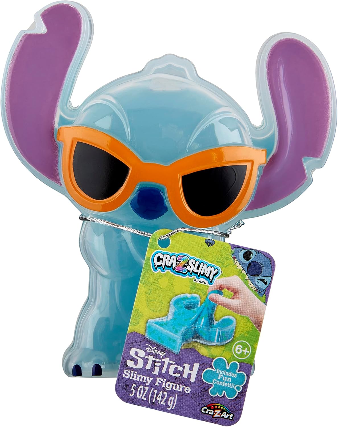 CRA-Z-Slimy Cool Stitch Slime Toy  Disney Lilo & Stitch Sensory Toy for Kids Ages 6+