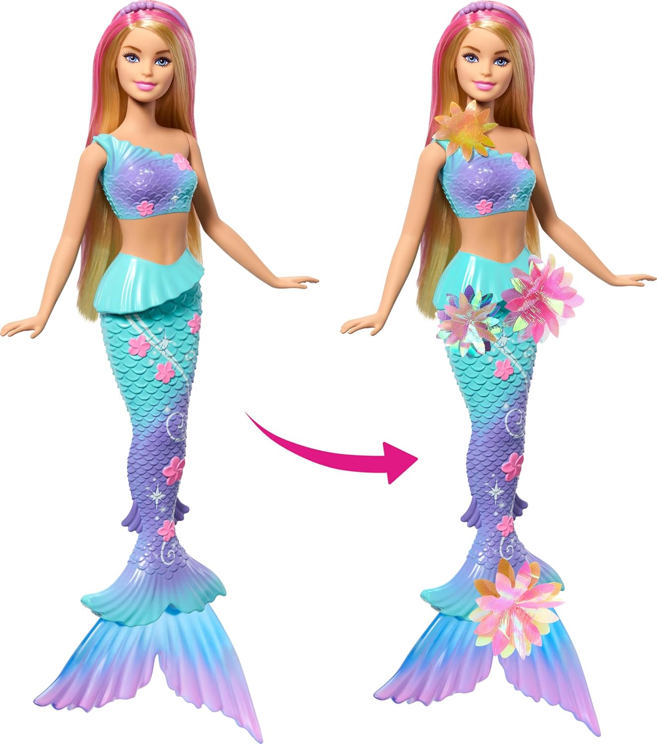 Barbie Flower Magic Mermaid
