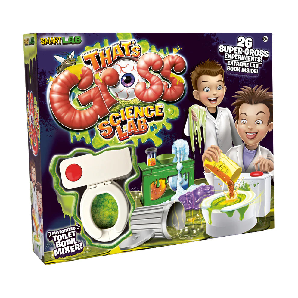 SmartLab Toys That’s Gross Science Lab – The Ultimate Interactive Gross-Out Science Kit
