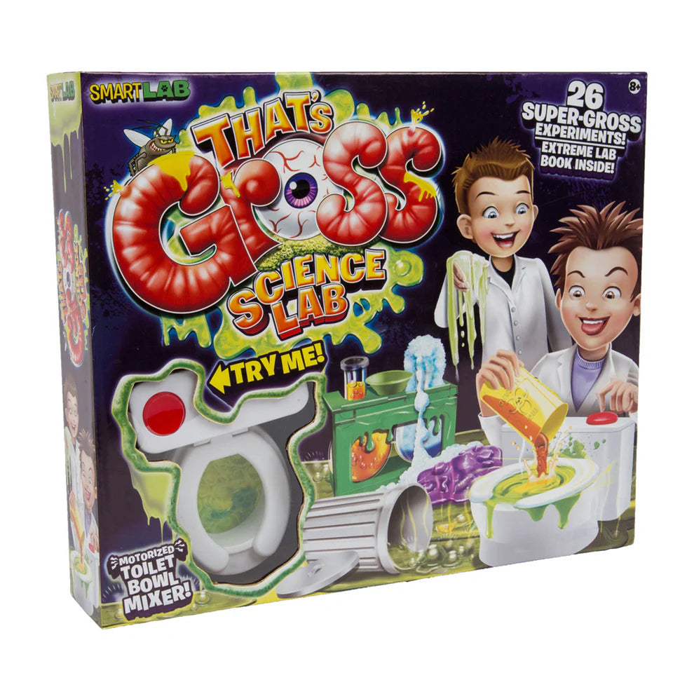SmartLab Toys That’s Gross Science Lab – The Ultimate Interactive Gross-Out Science Kit