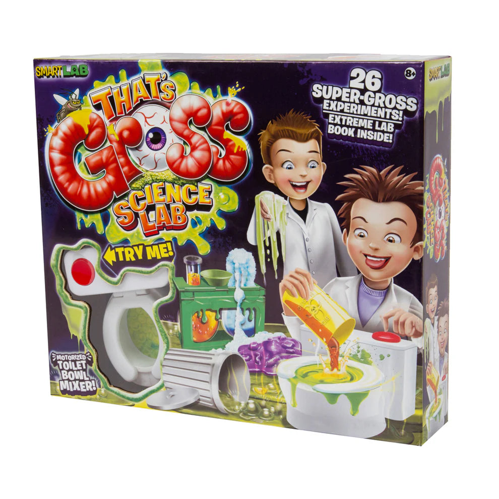SmartLab Toys That’s Gross Science Lab – The Ultimate Interactive Gross-Out Science Kit