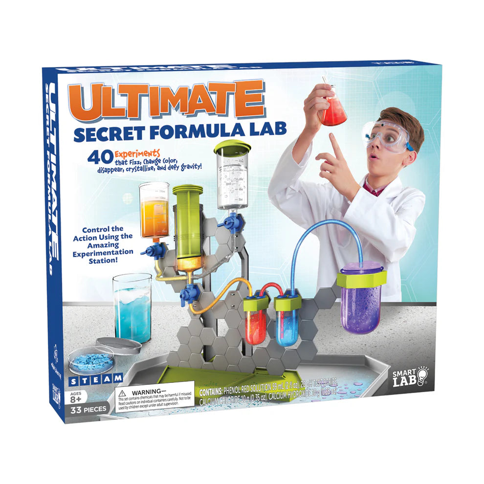 SmartLab Toys Ultimate Secret Formula Lab – The Complete Hands-On Chemistry Experience