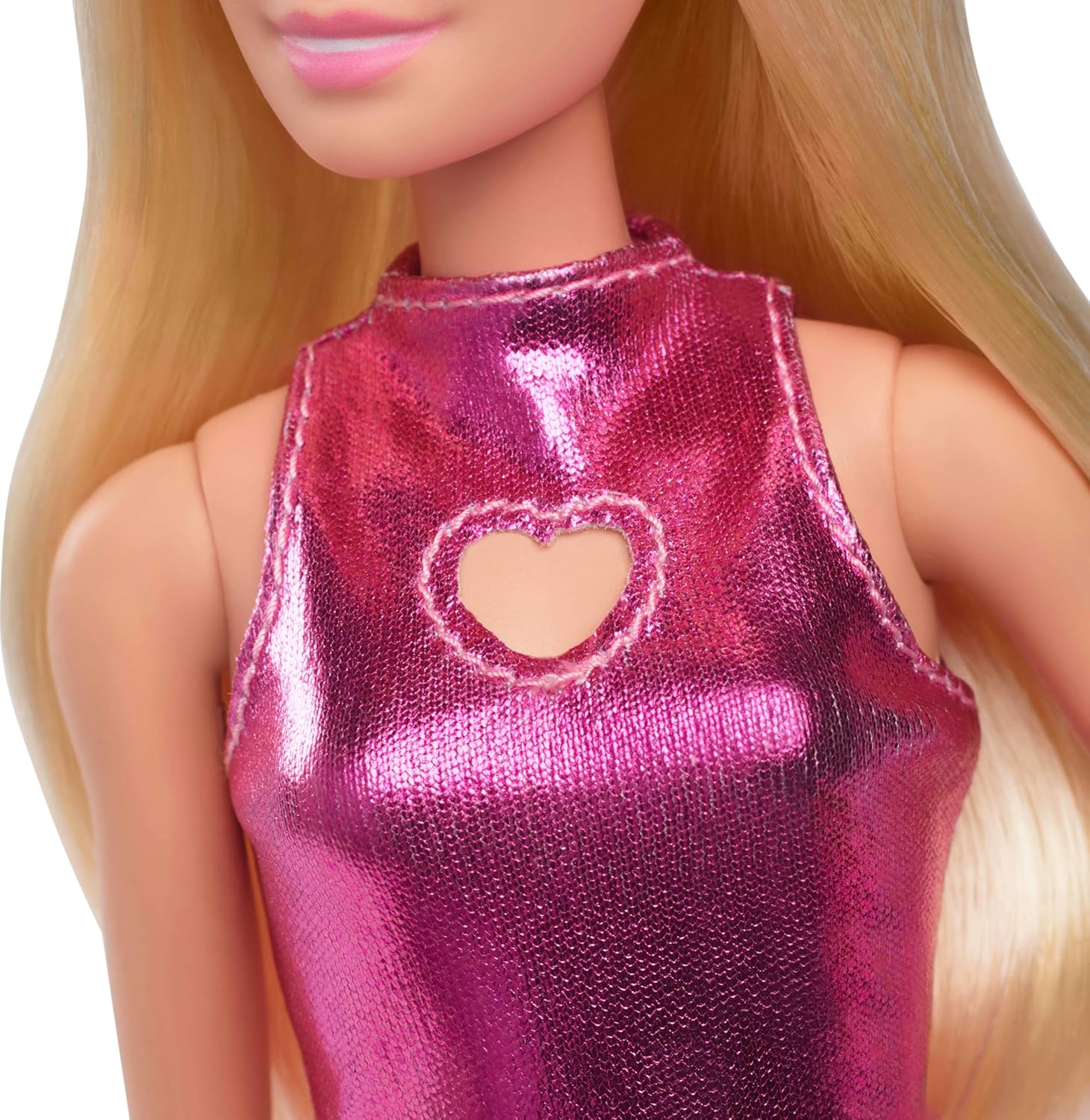 Barbie Fashionistas Doll in Metallic Pink Minidress