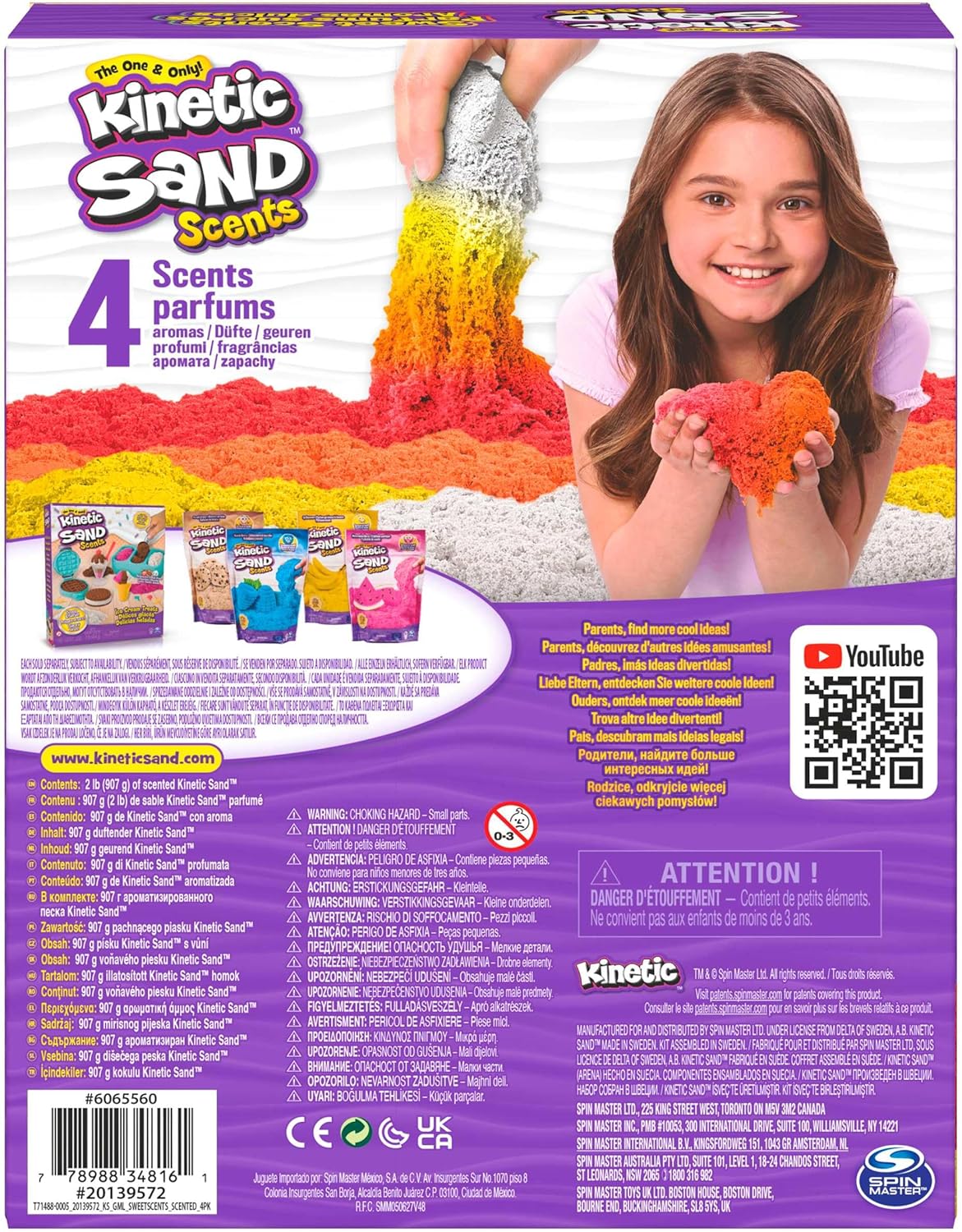 Kinetic Sand  907 g scents multicolor