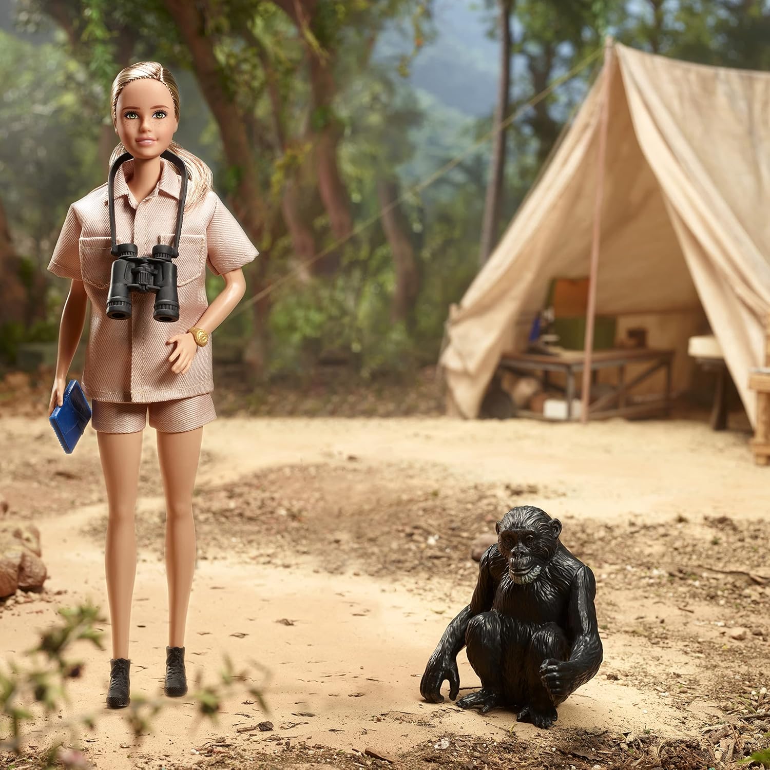 Barbie Inspiring Women – Dr. Jane Goodall Doll