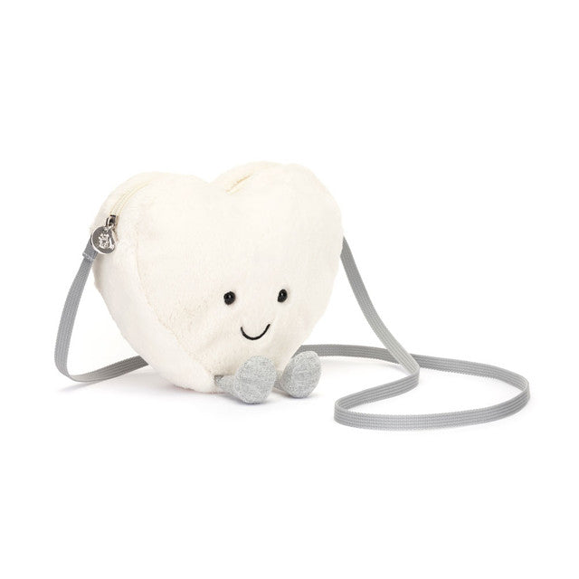 Jellycat Cream Heart Bag