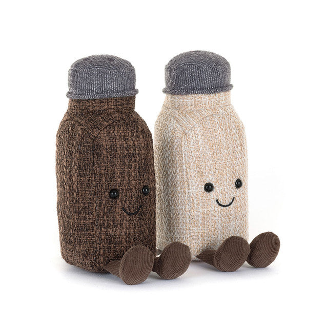 Jellycat Amuseables Rocksy Salt & Miller Pepper