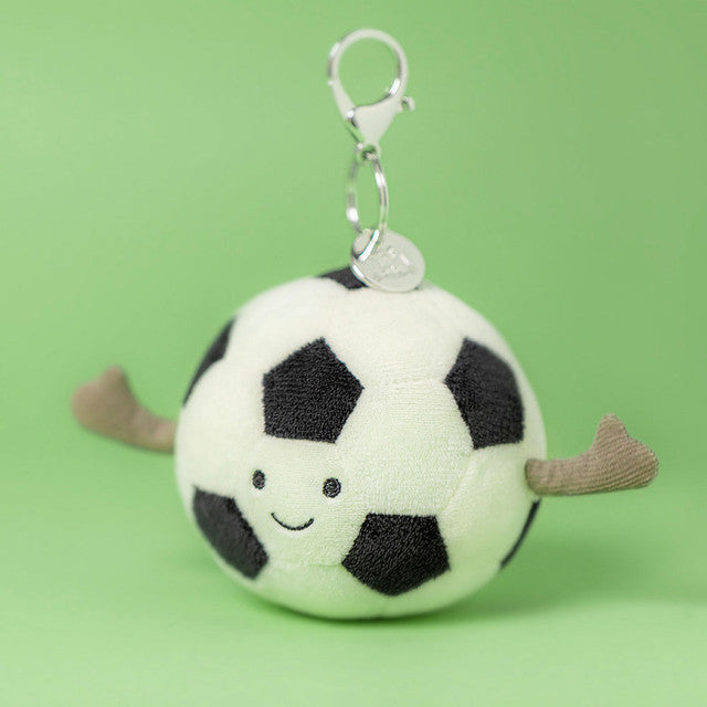 Jellycat Amuseables Sports Football Bag Charm